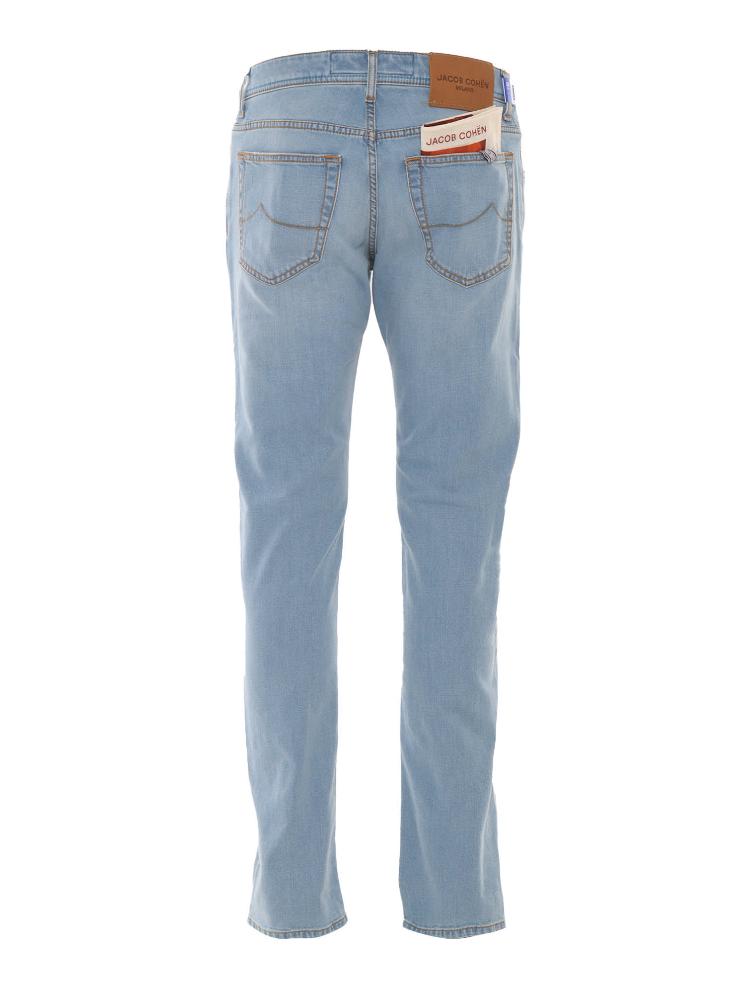 Jacob Cohen Pant 5 Pkt Super Slim Fit Nick Slim In Light Blue