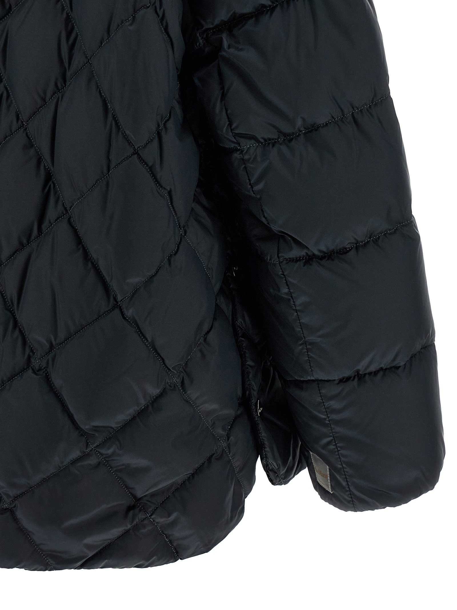 Max Mara The Cube Softe Down Jacket In Blue