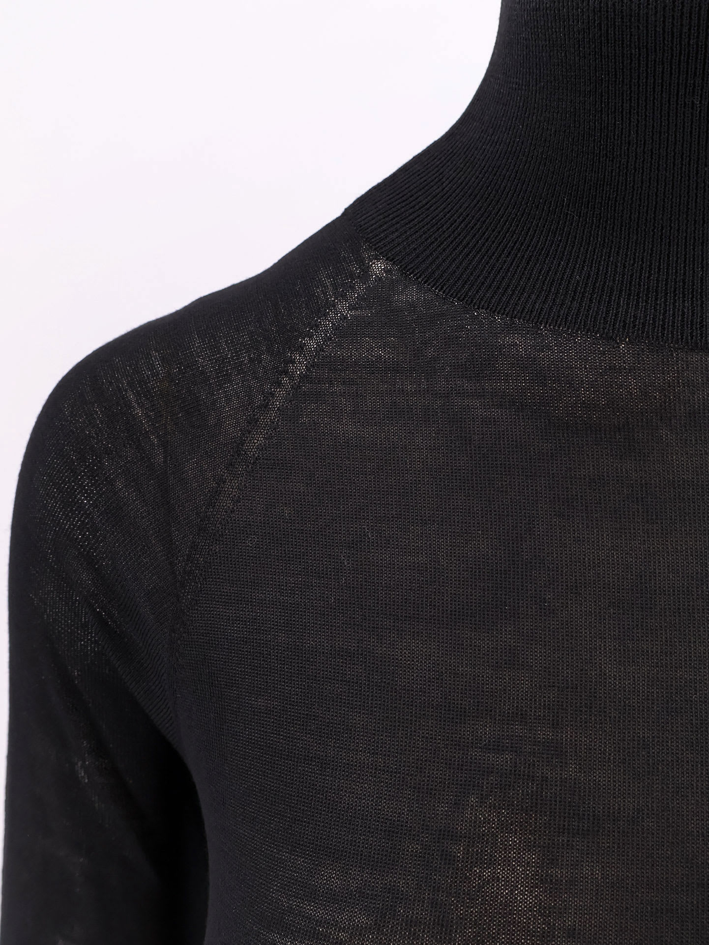 Shop Alaïa Sweater In Black