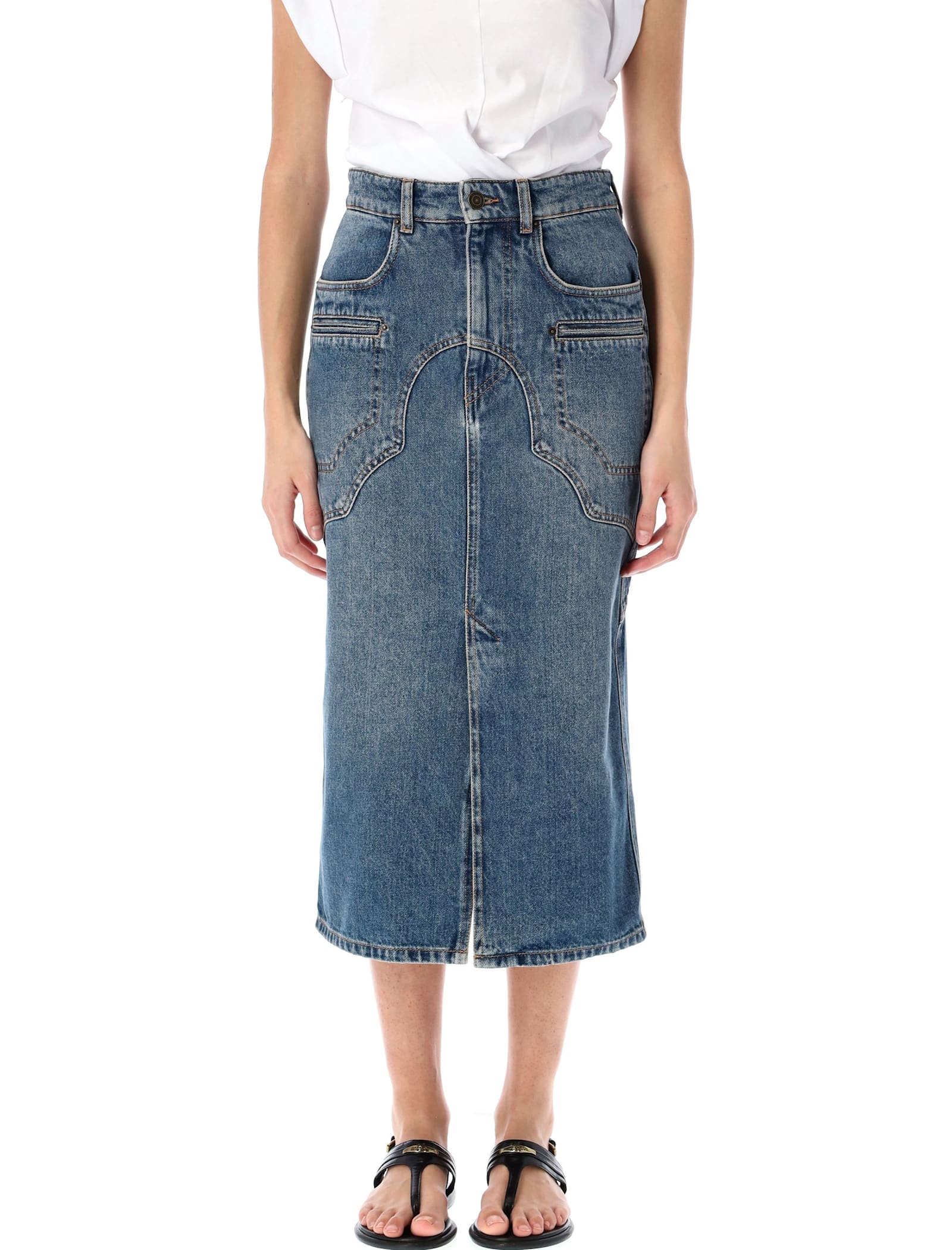 Britt Denim Skirt