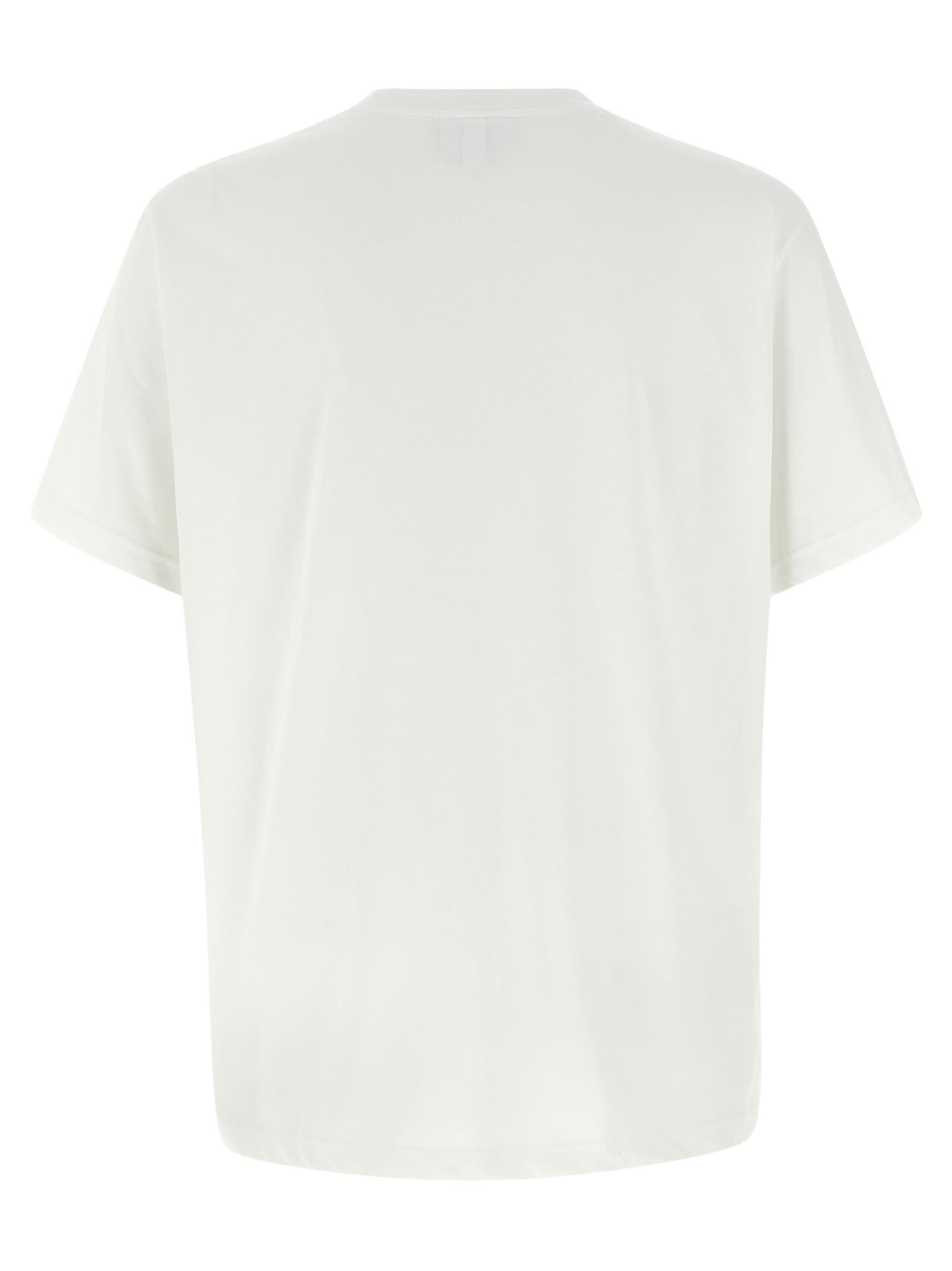 Lacoste Logo Patch T-shirt In White