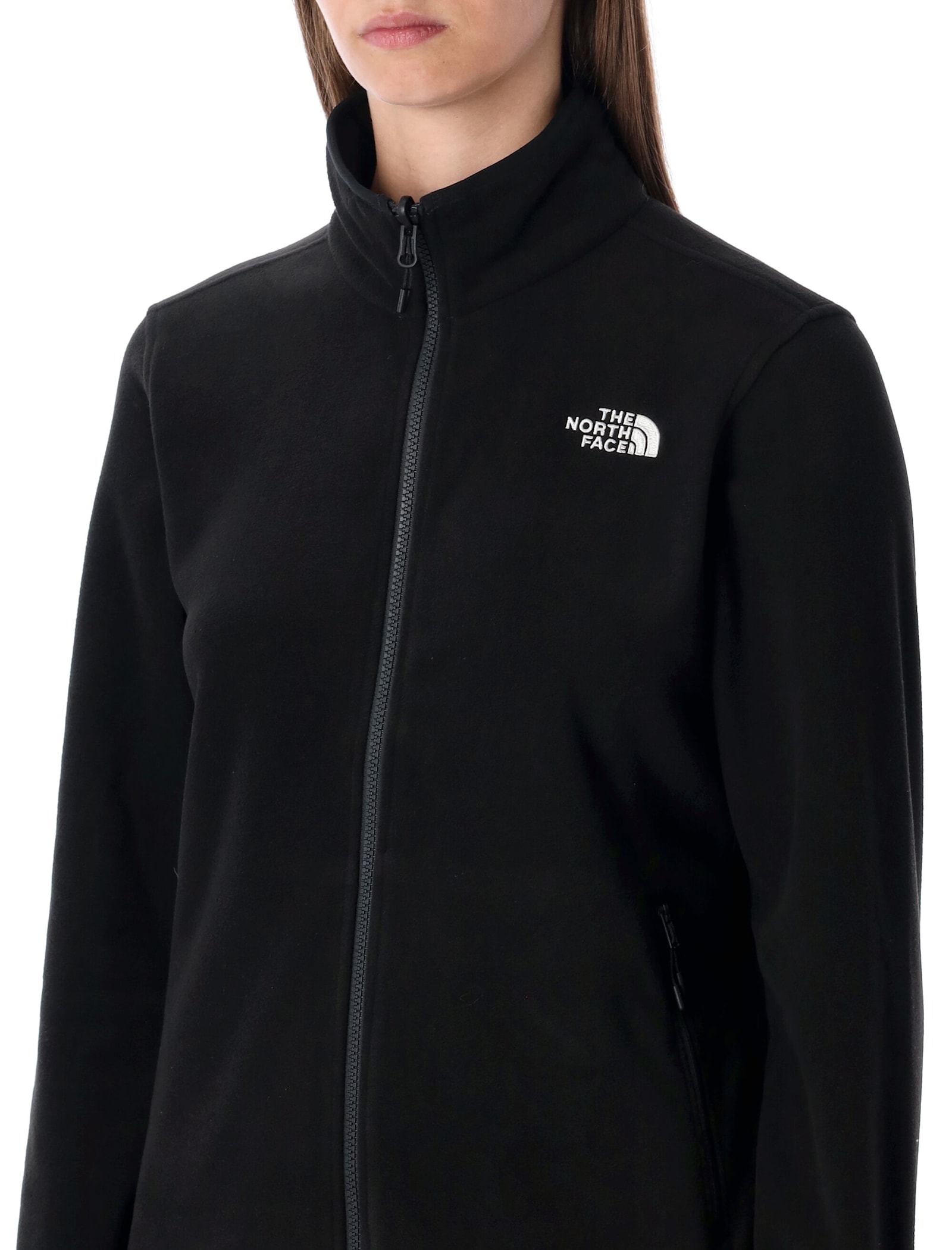 The North Face Glacier Full-zip Fleece In Black