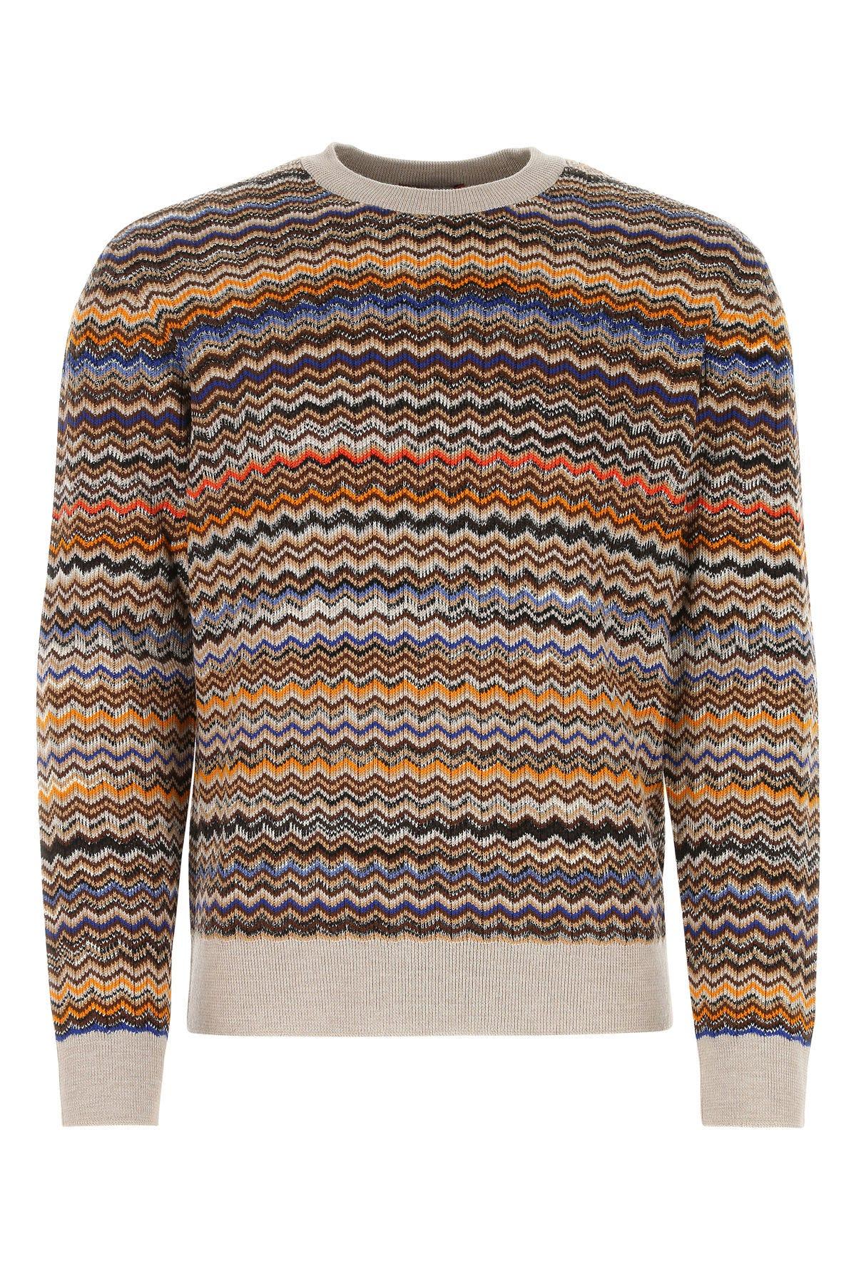 Missoni Embroidered Wool Sweater