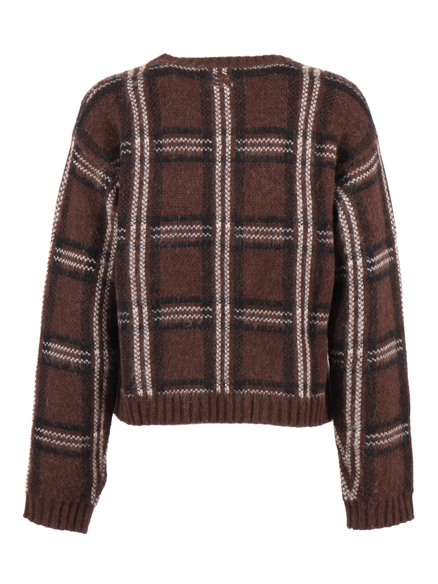 Ermanno Ermanno Scervino Sweater In Brown