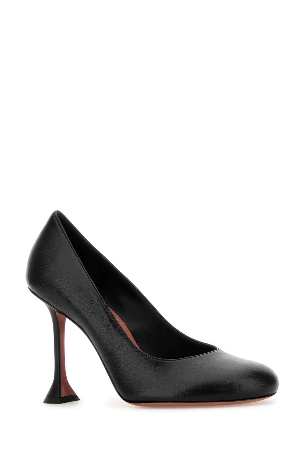 Amina Muaddi Women Iris Pump 95 Nappa Black 95 Mm Mini In Black