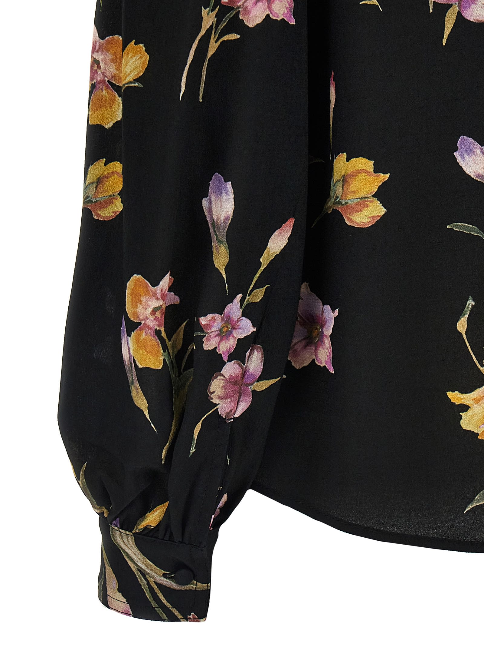 Shop Twinset Iris Shirt In Black
