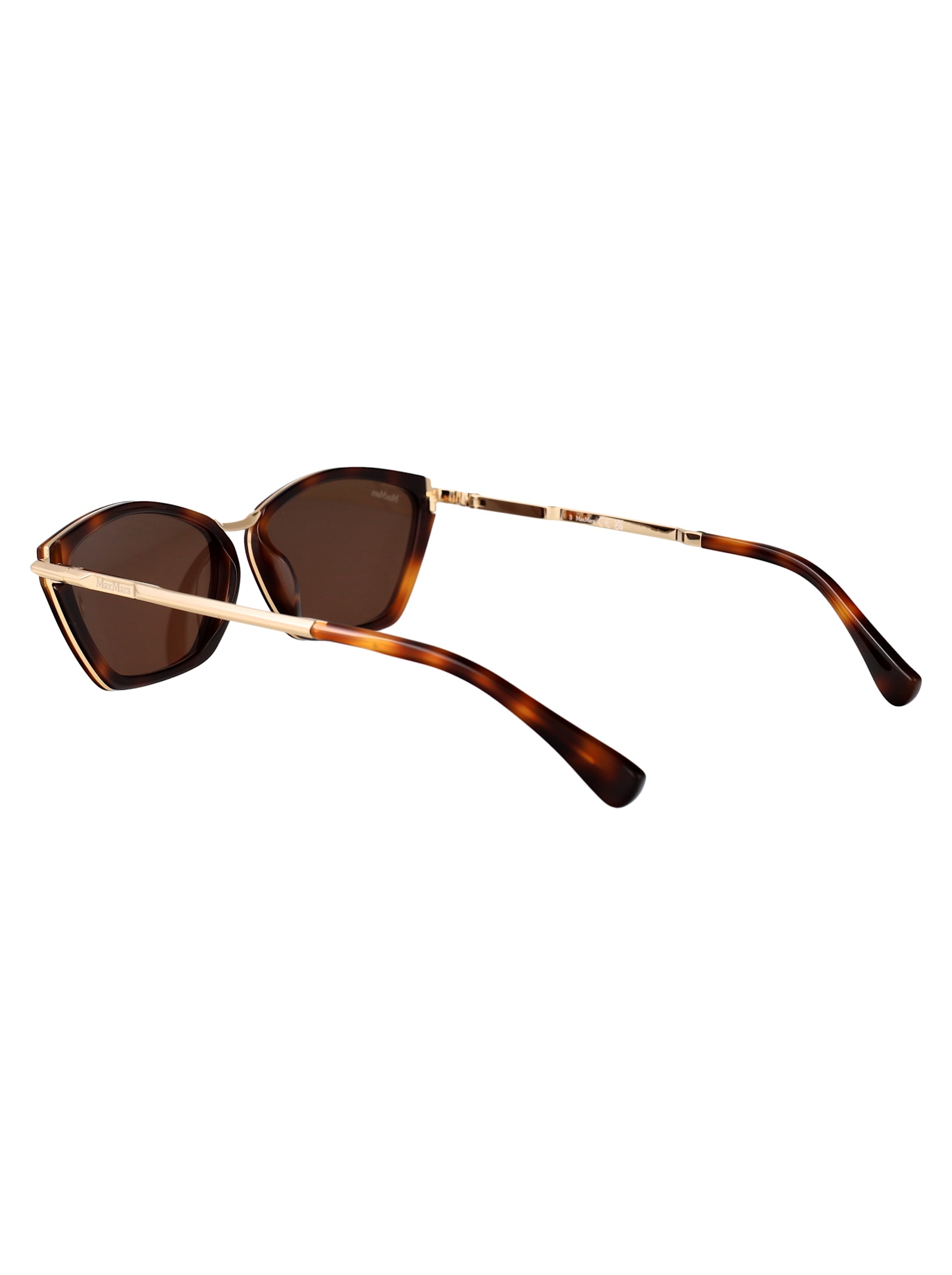 Max Mara Miller 7 Cat-eye Sunglasses In Brown