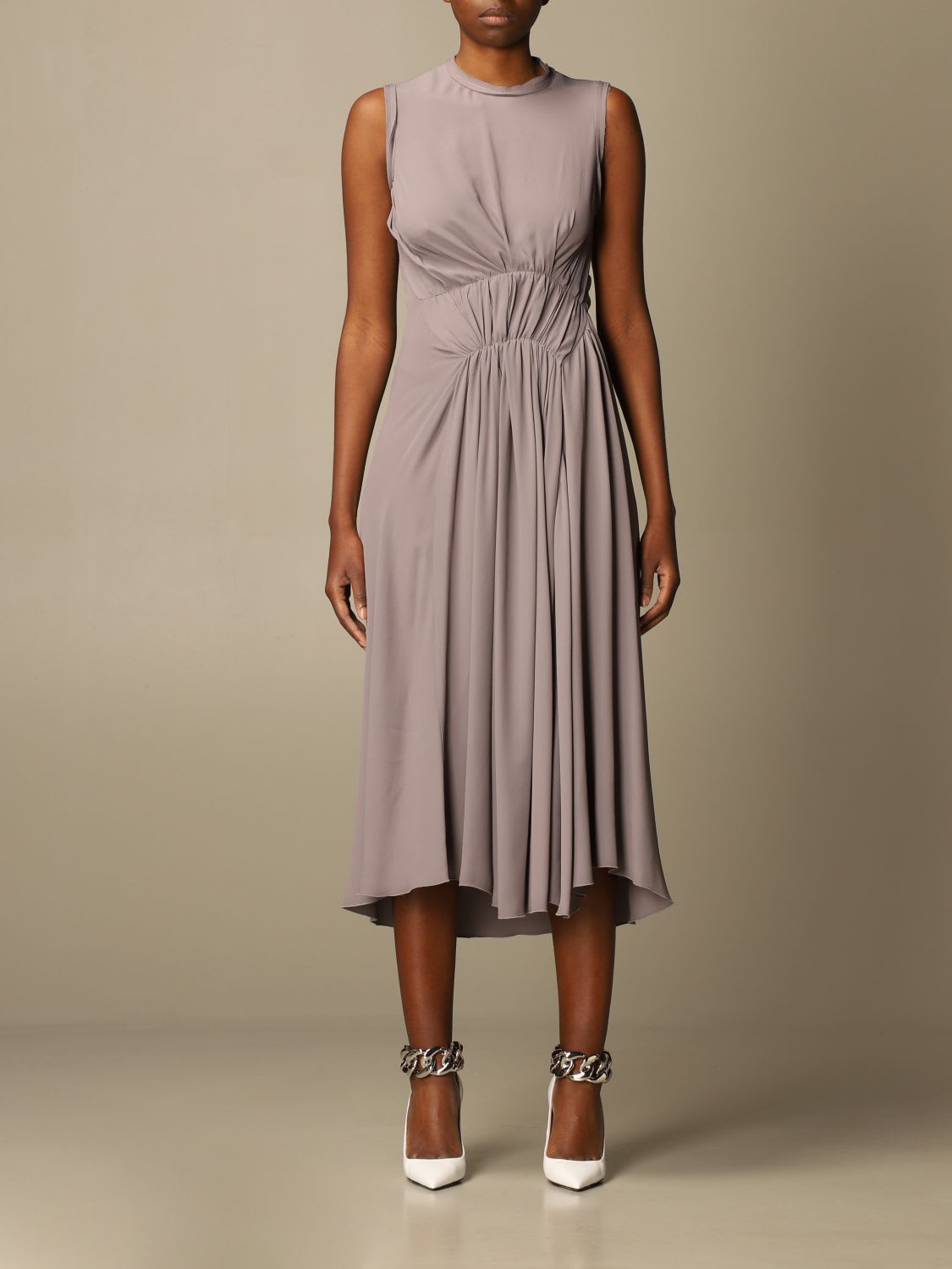 Photo of  N.21 N? 21 Dress Midi Dress N ° 21 With Central Curl- shop N.21 Dresses, Midi Dresses online sales