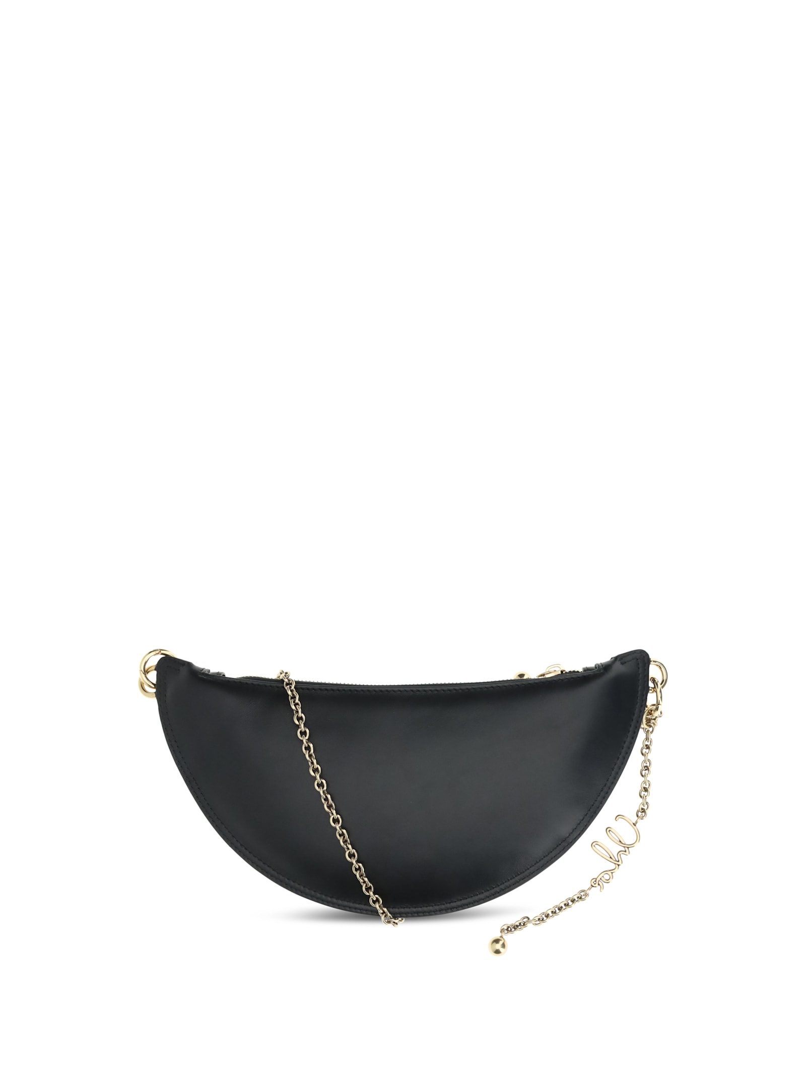 Chloé Black Nappa Leather Chloe Icons Shoulder Bag