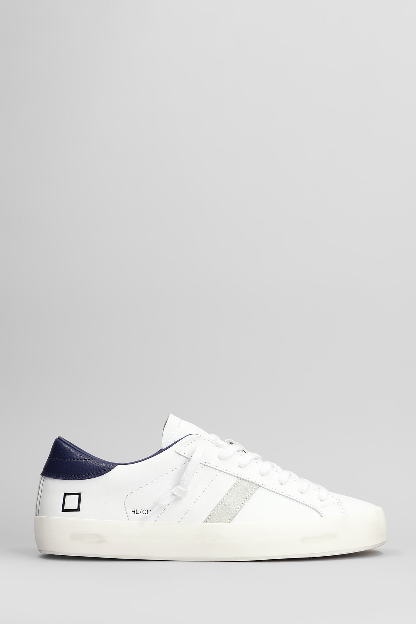 D. A.T. E. Hill Low Sneakers In White Leather