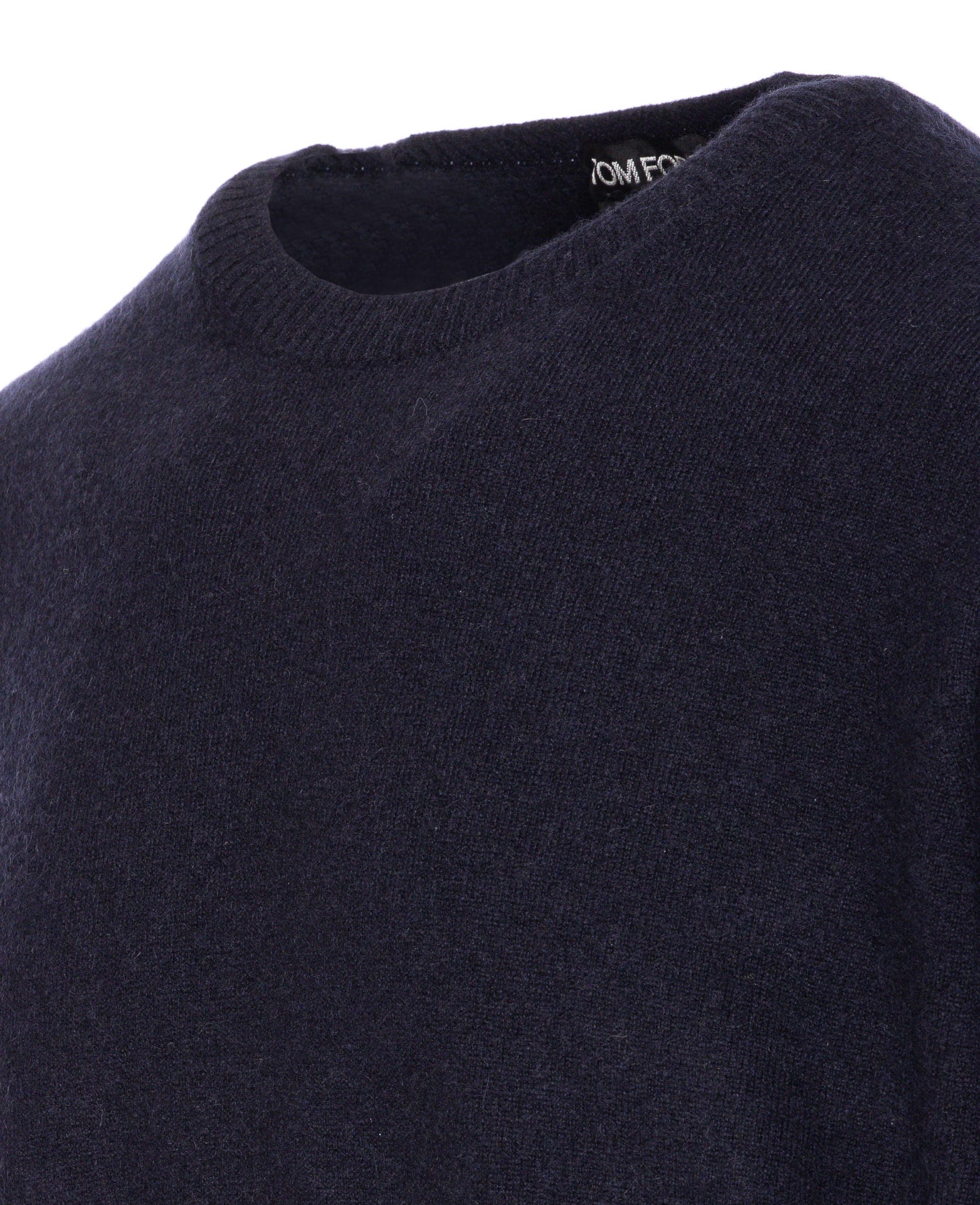 Tom Ford Men's Luxurious Wool And Silk Sweater In Blue
