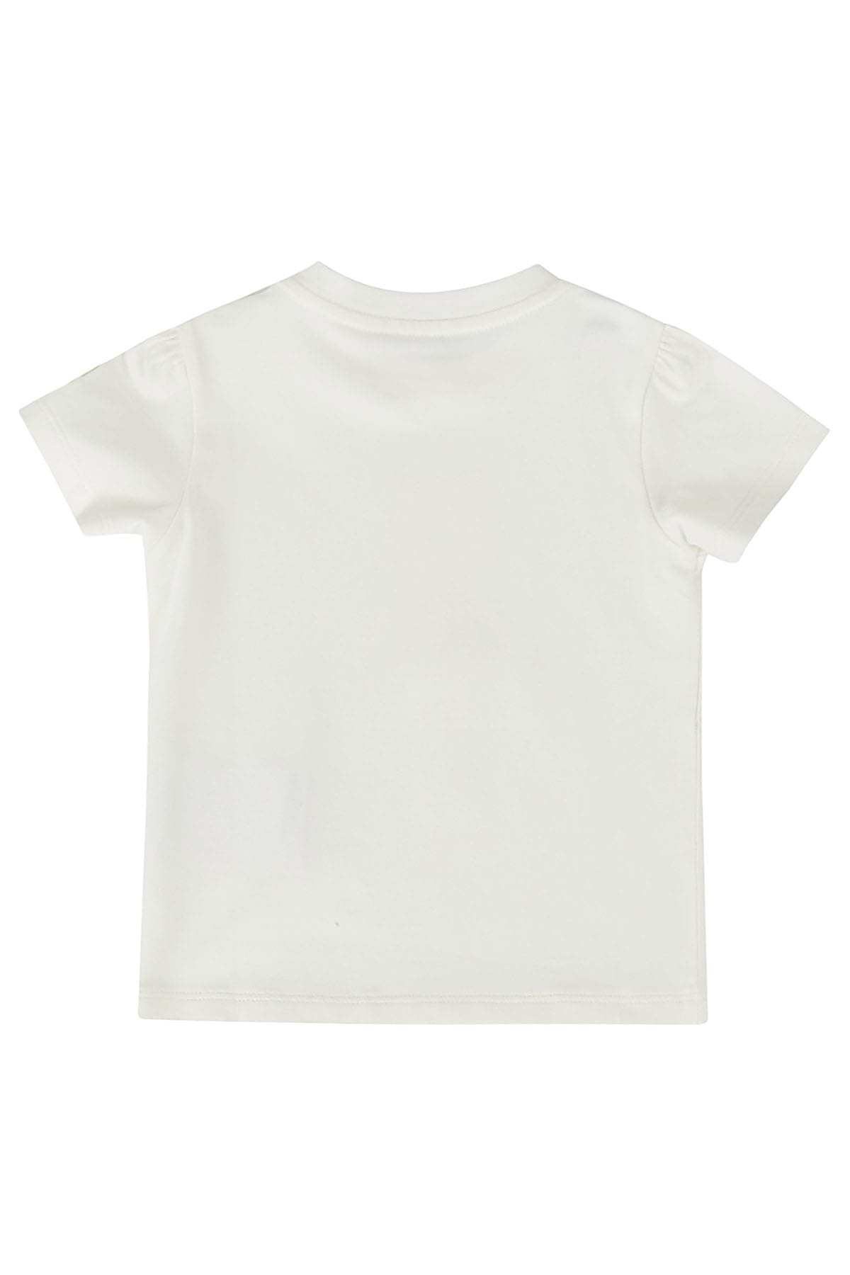 Shop Moncler Tshirt In Natural