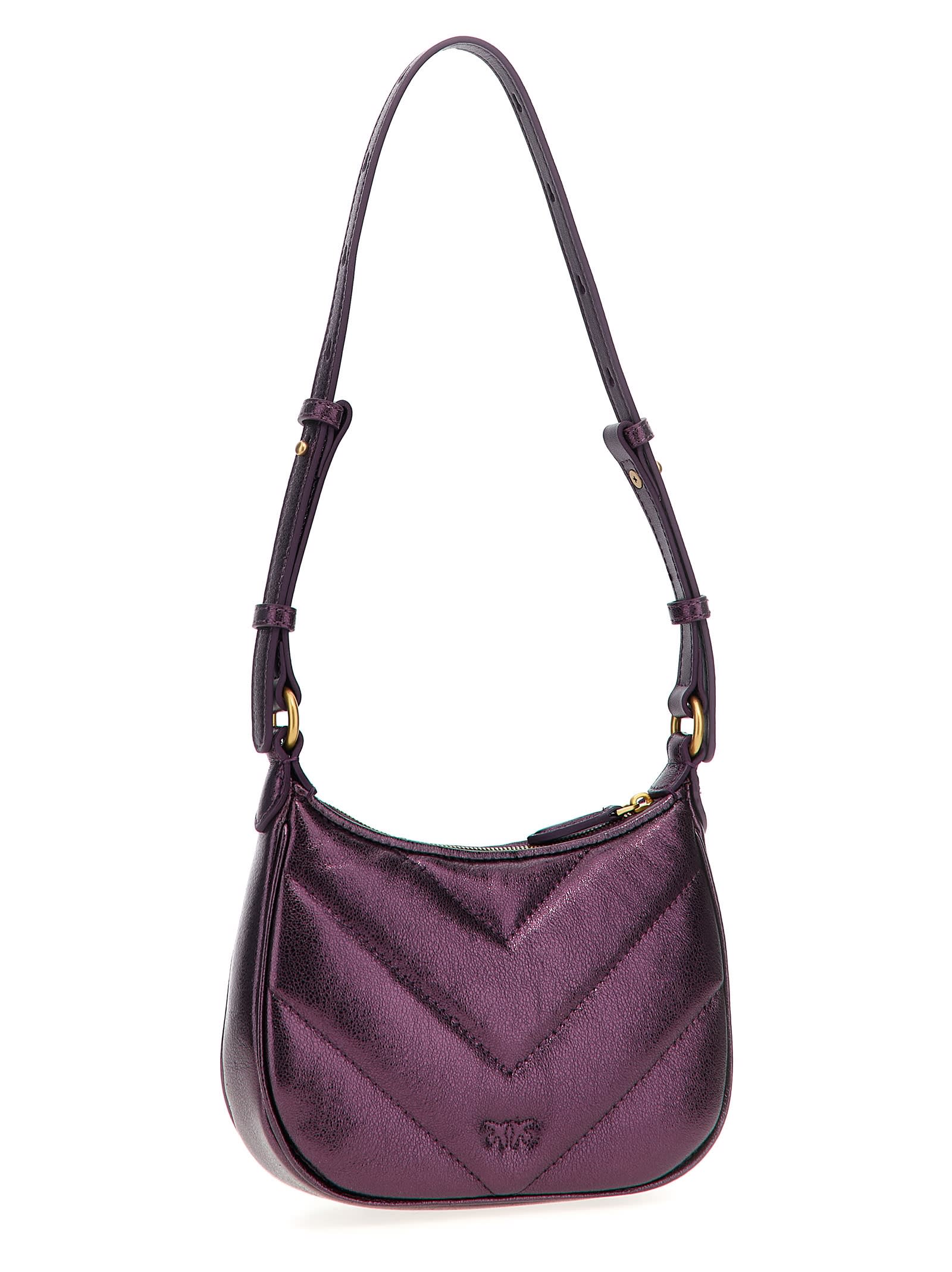 PINKO HALF MOON BABY SHOULDER BAG 