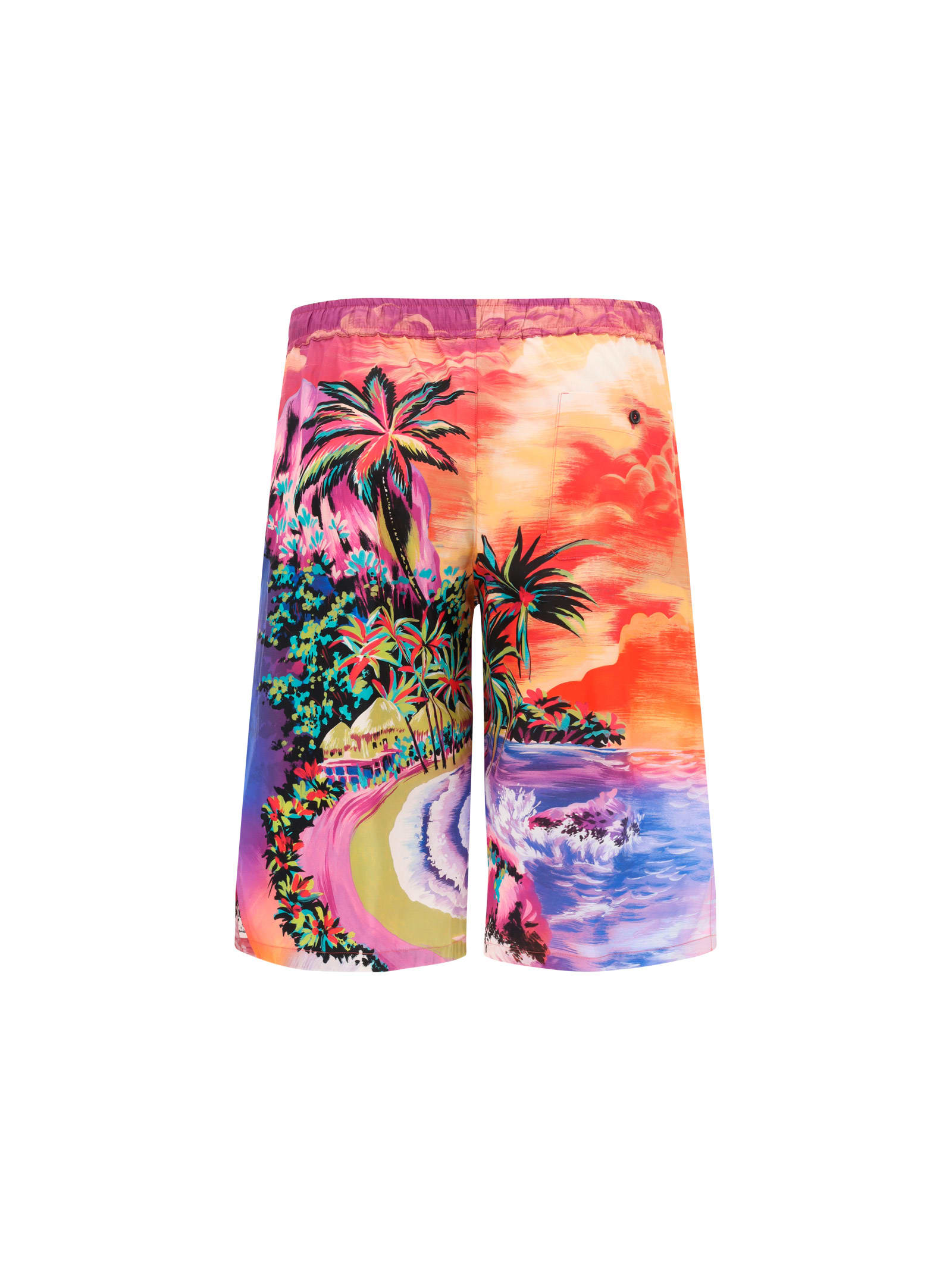 Shop Dolce & Gabbana Shorts In Multicolour