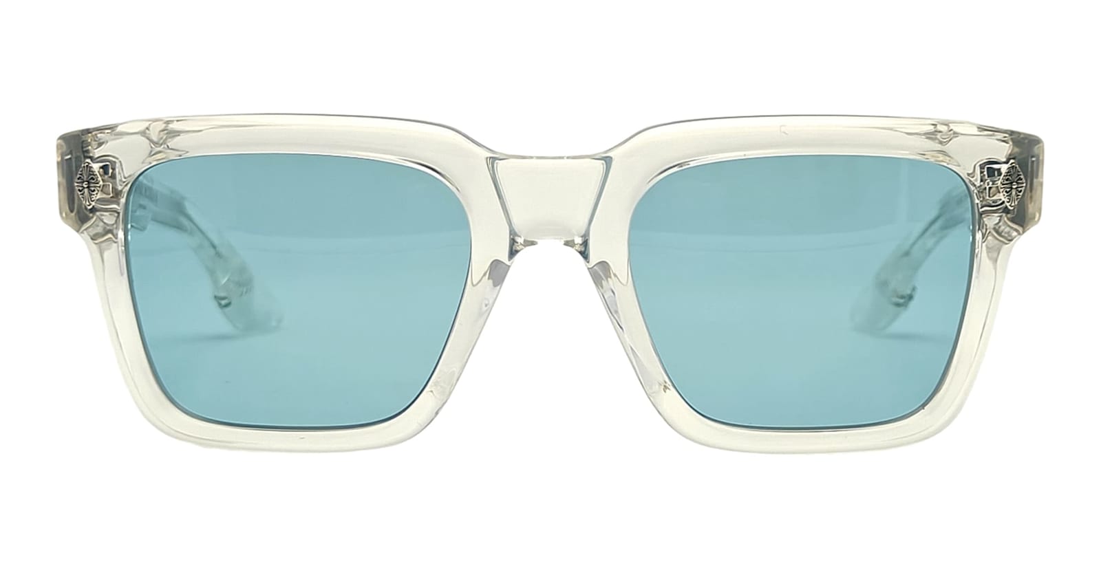 Chrome Hearts Halllamanass - Crystal Sunglasses In Neutral
