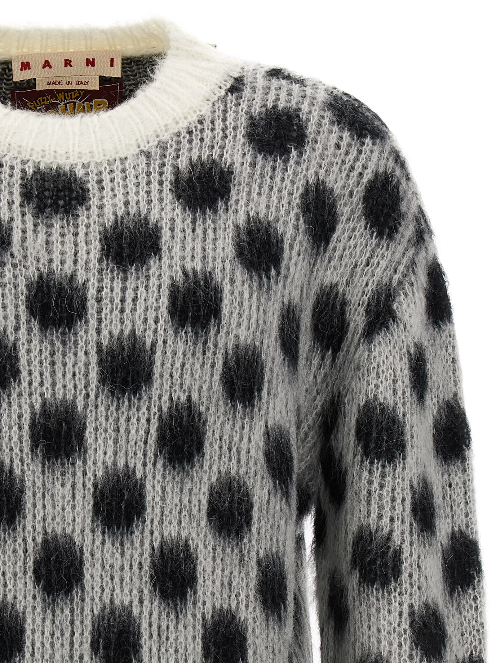 Shop Marni Polka Dot Sweater