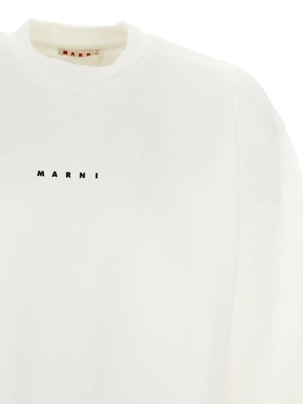 Shop Marni Logo Sweatshirt