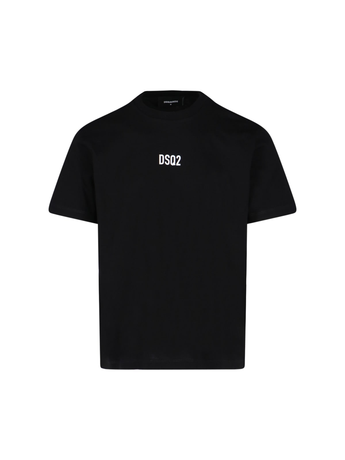 Shop Dsquared2 T-shirt Mini Dsq2 In Black