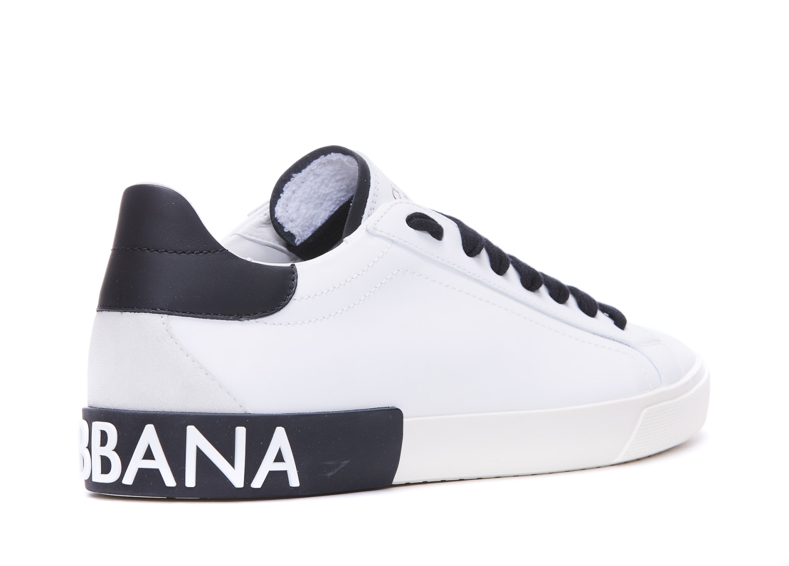 Shop Dolce & Gabbana Portofino Sneakers In White