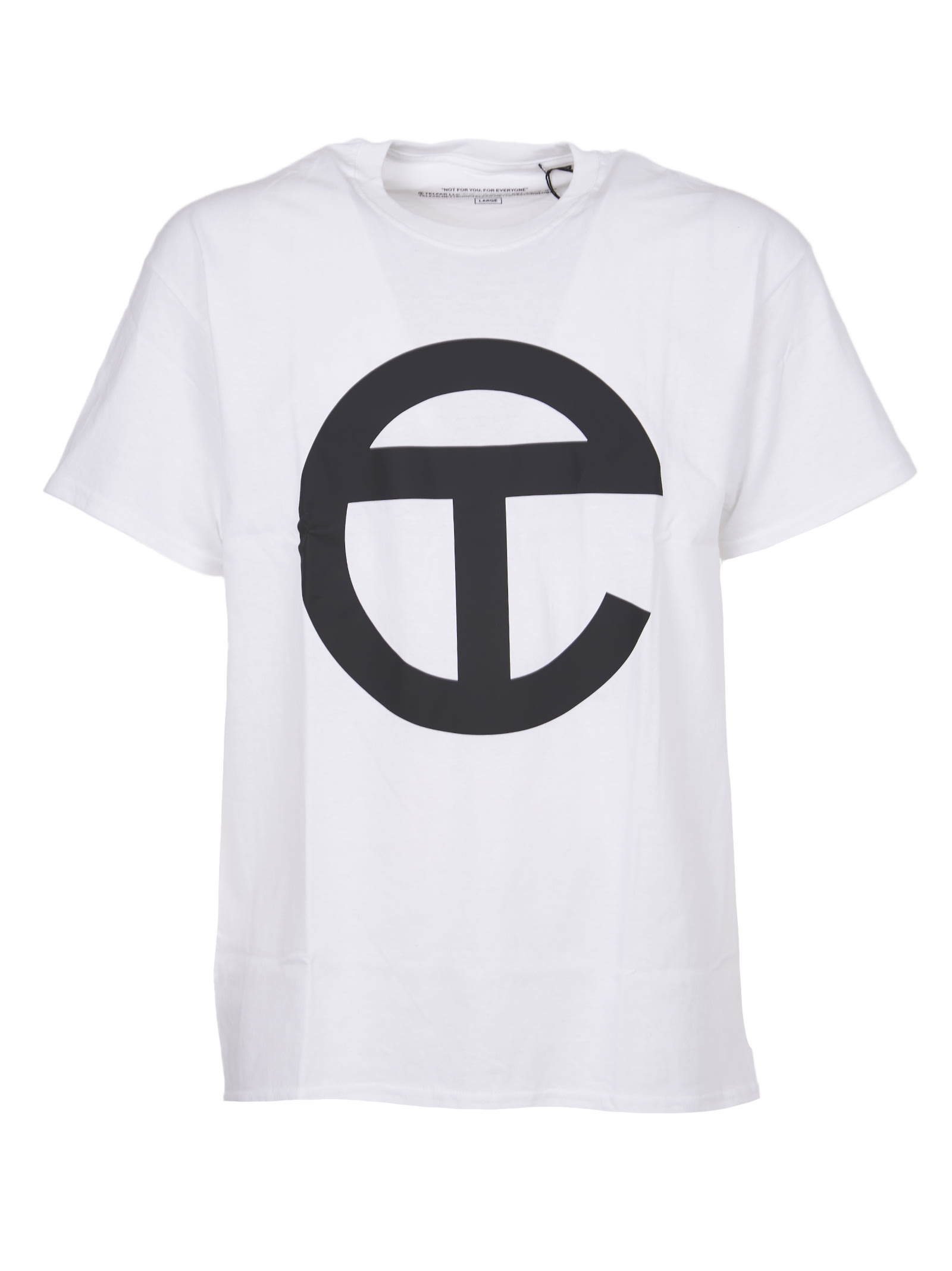 Telfar White T-shirt With Logo