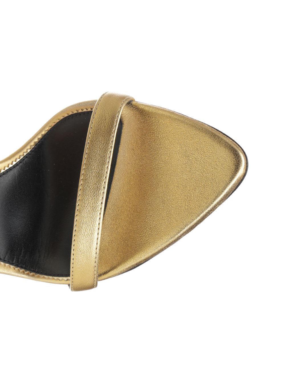 TOM FORD GOLD POINTED SANDAL