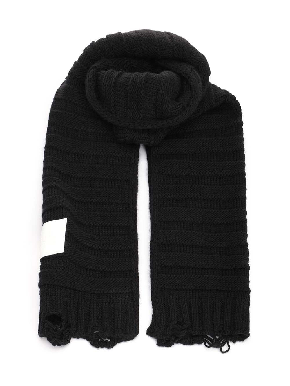 Mm6 Maison Margiela Wool Blend Scarf