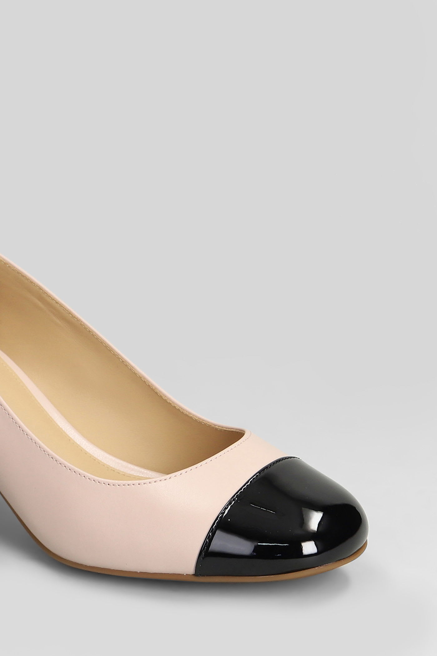 Michael Kors Perla Flex Pump Pumps In Rose-pink Leather In Pink