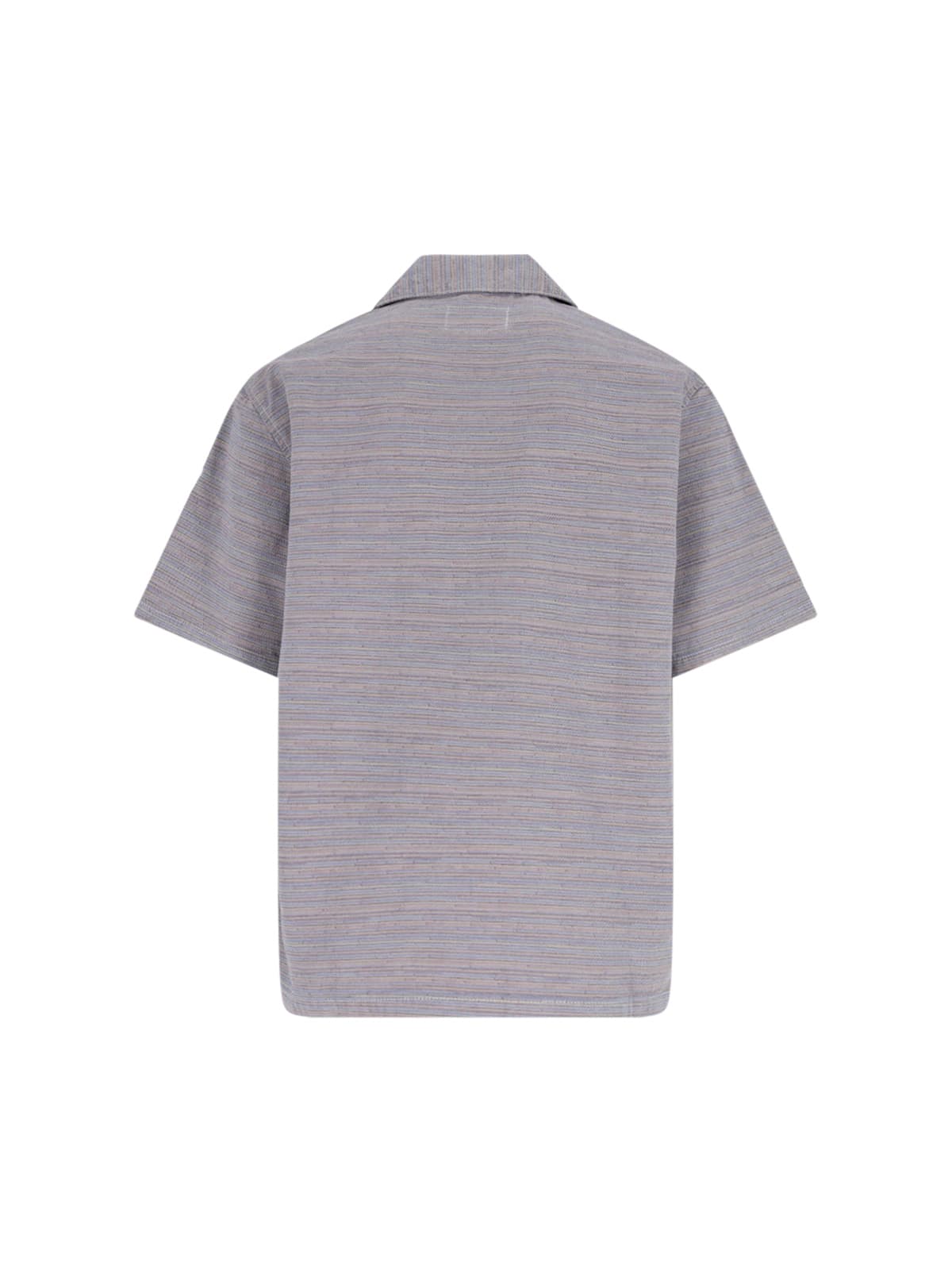 Carhartt Mens Gellar Stripe Multicolor Gellar Striped Short-sleeve Cotton Shirt Xl In Gray