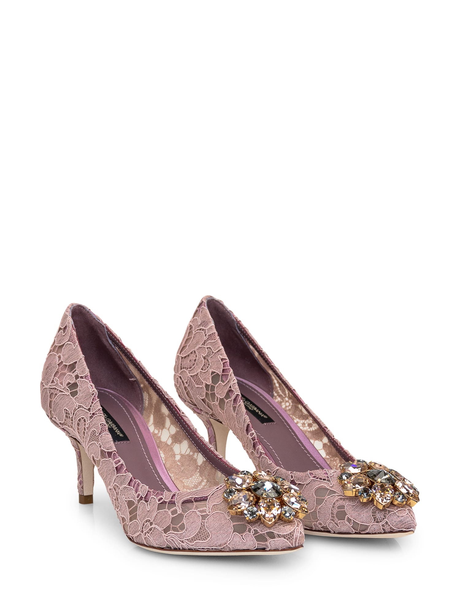 Dolce & Gabbana Bellucci Pumps In Cipria