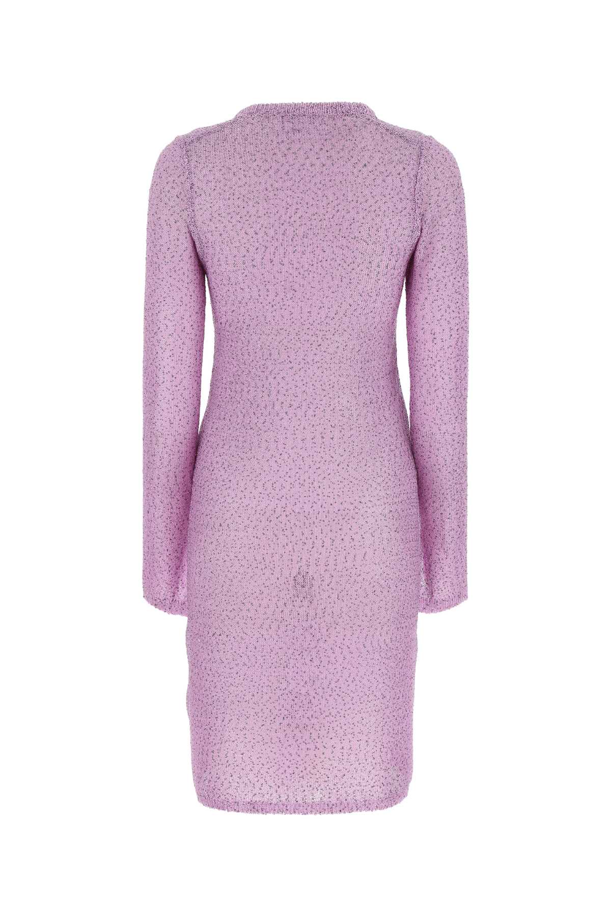 Remain Birger Christensen Lilac Polyester Dress In Purplerose