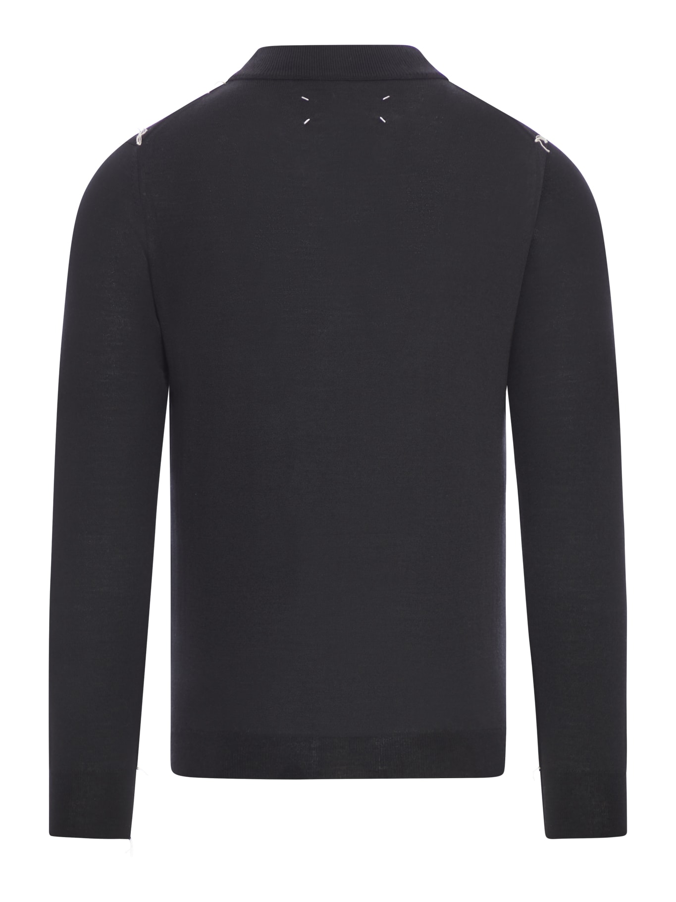 Shop Maison Margiela Crewneck In Black