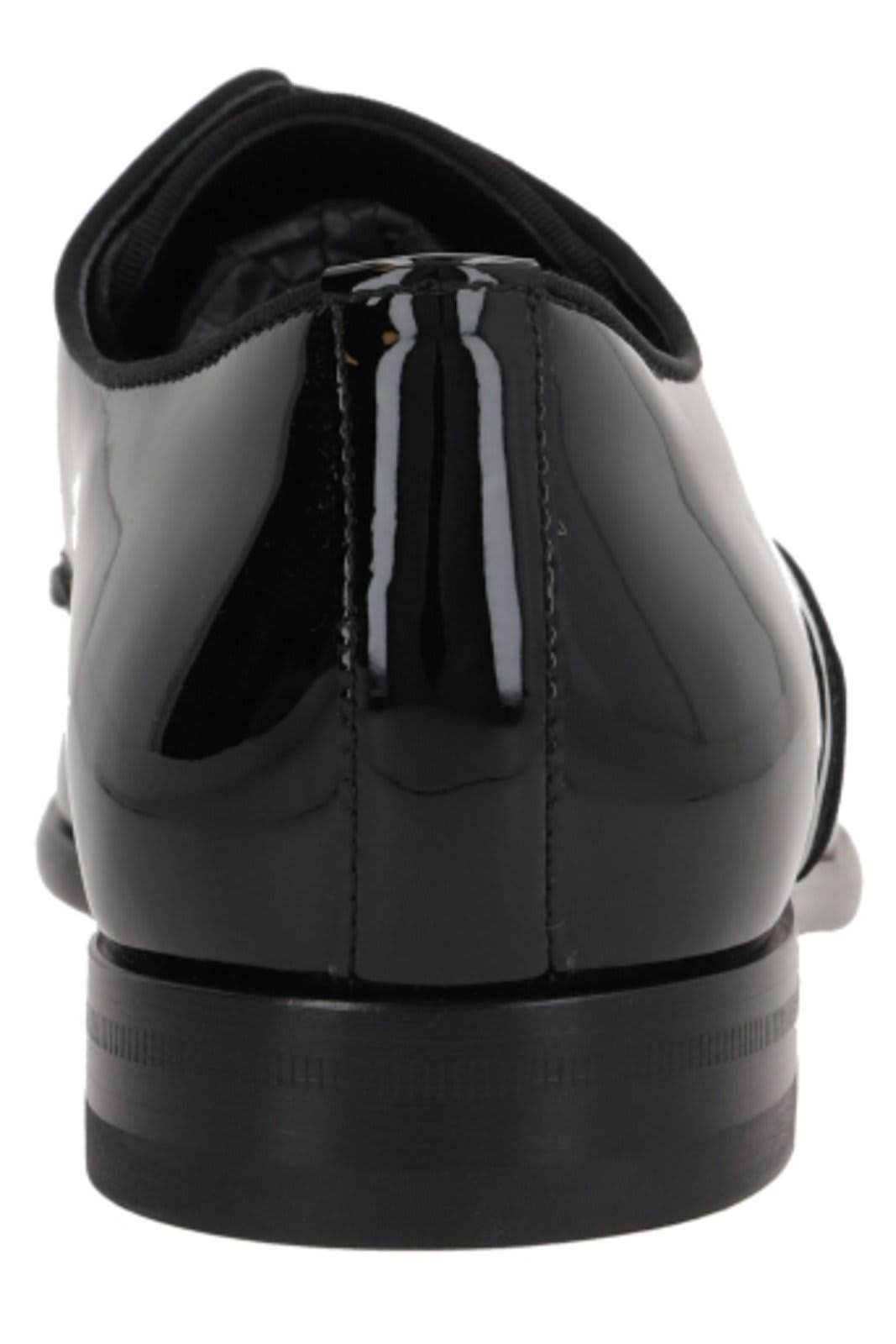 Dolce & Gabbana Black Leather Raffaello Lace-up Shoes In Black