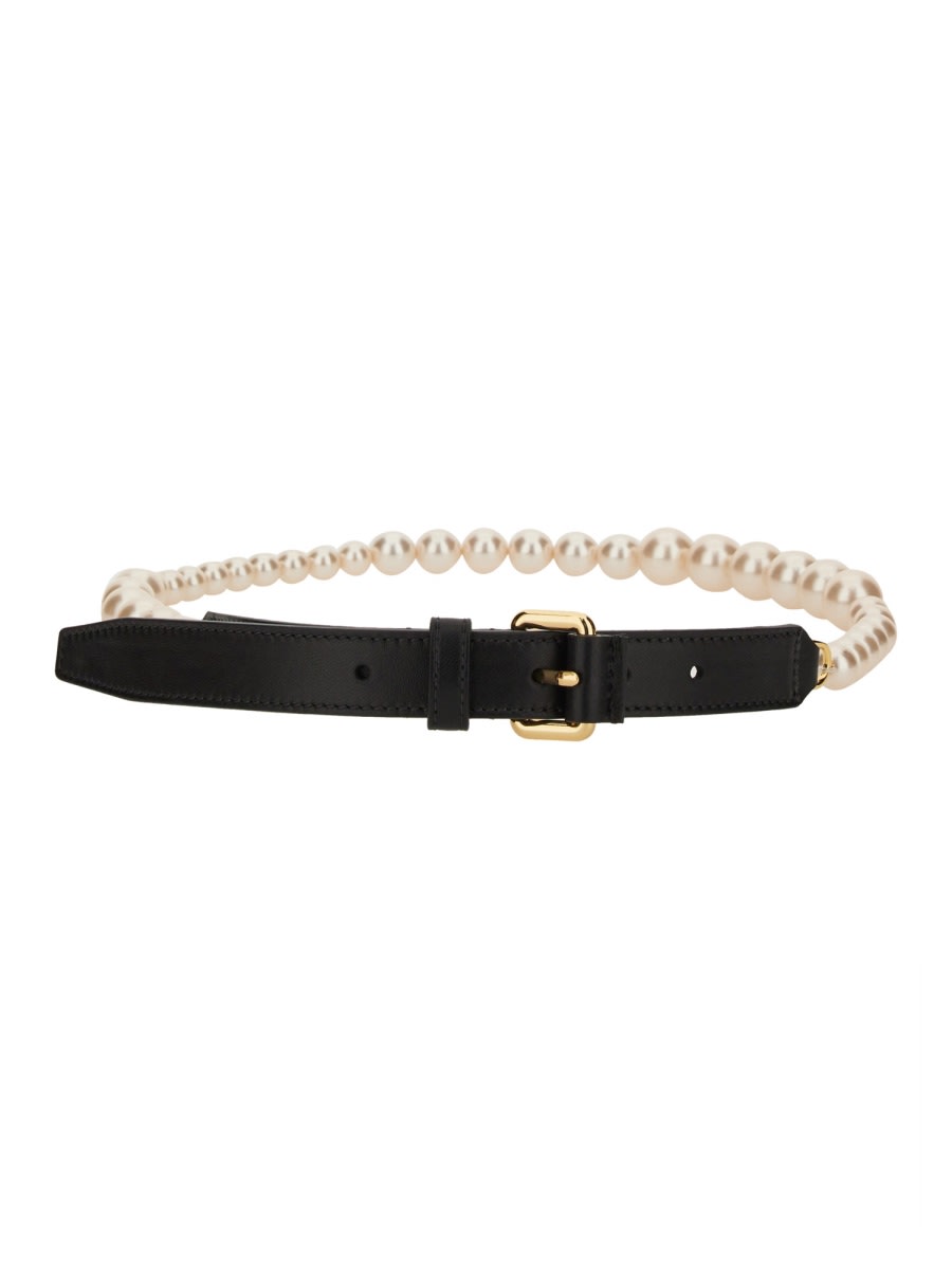 Belt With Pearls