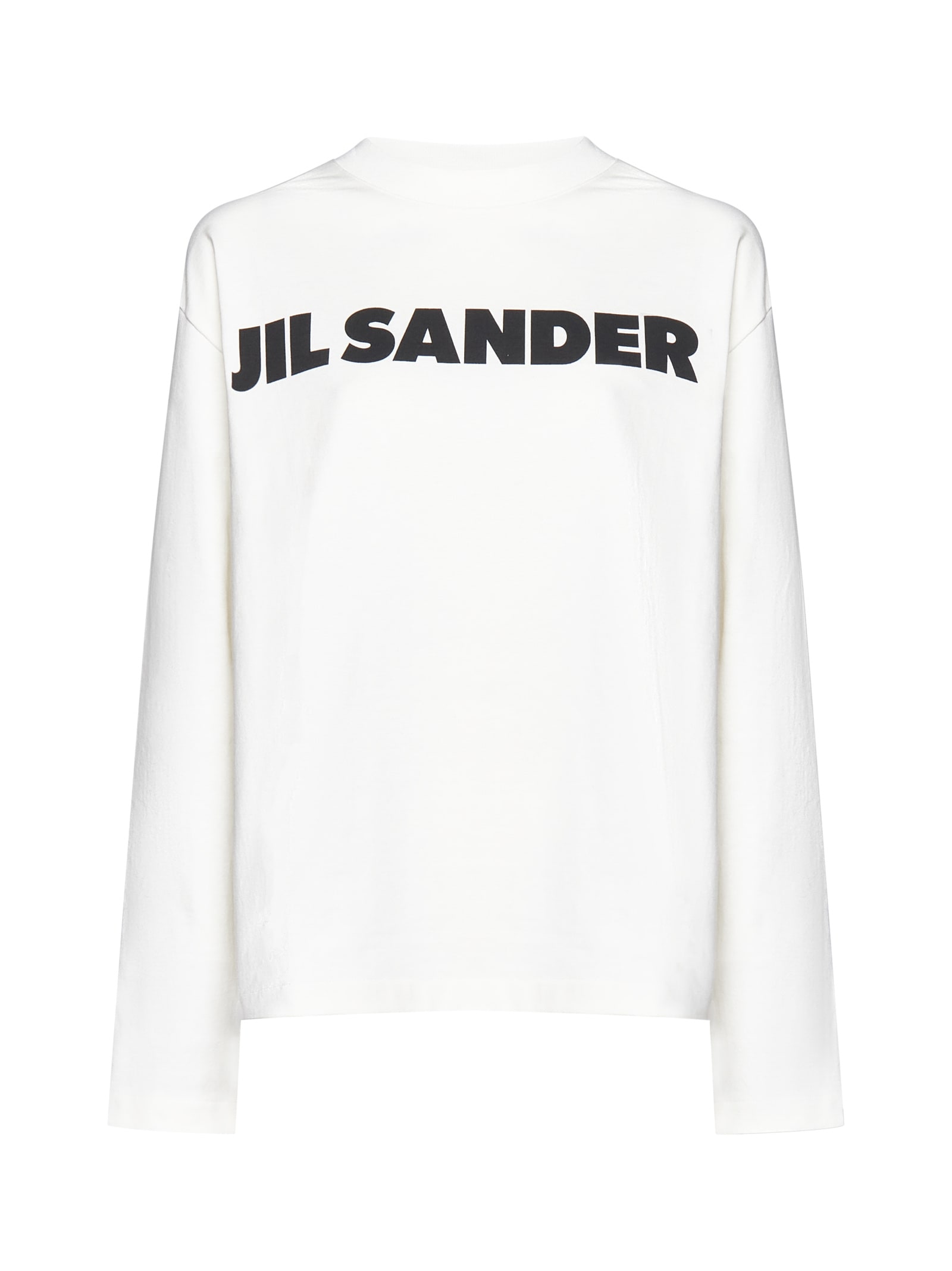 Shop Jil Sander T-shirt In Porcelain