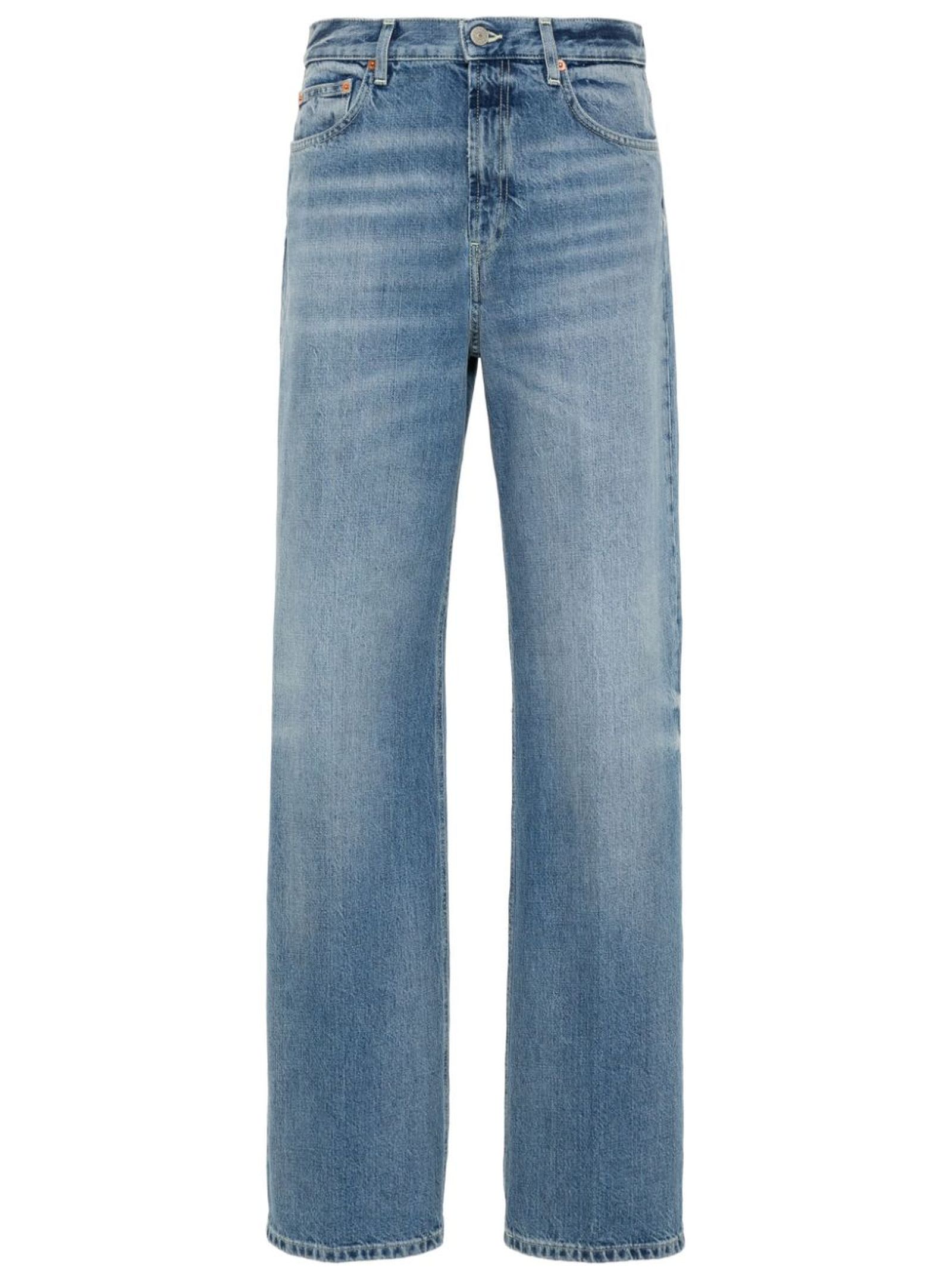 DONDUP FRANCINE LOW-RISE WIDE-LEG JEANS 