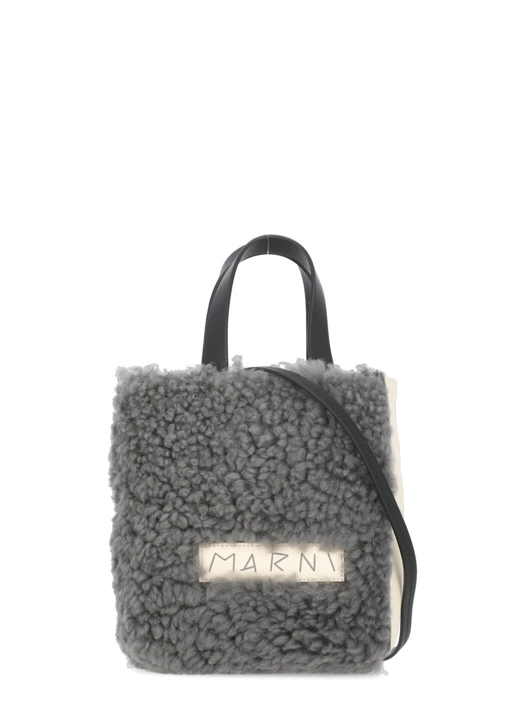 Marni Logoed Bag In Gray