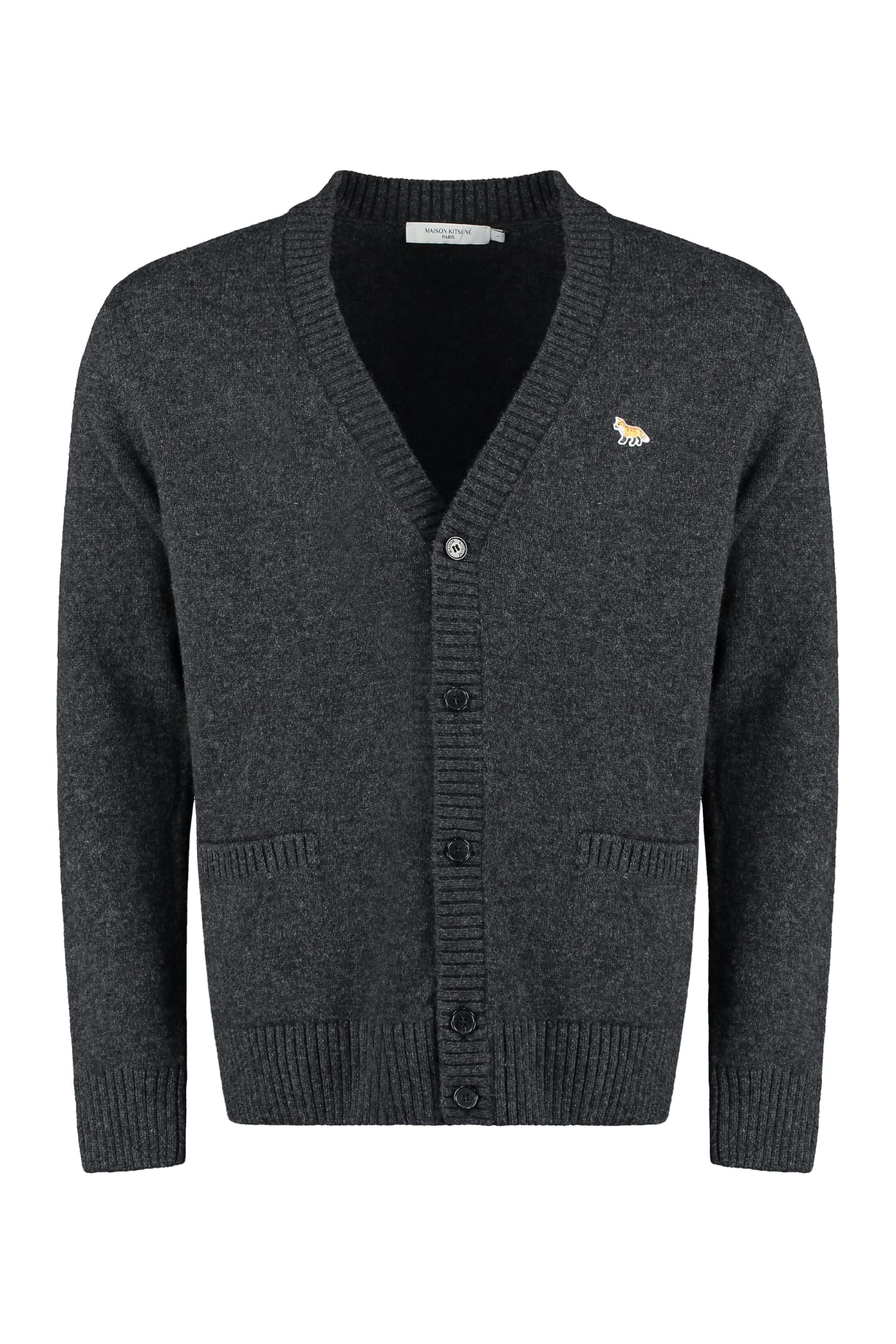 MAISON KITSUNÉ WOOL CARDIGAN