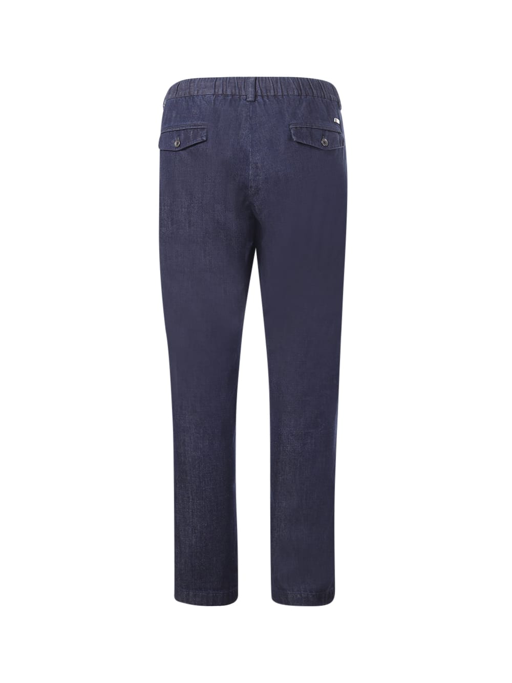 Shop Herno Pleated Trousers In Blue