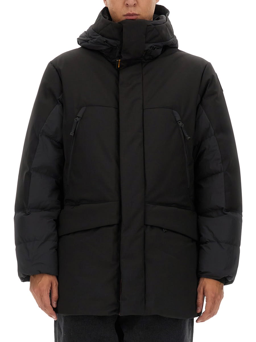 Shop Parajumpers Jacket Hikari In Black