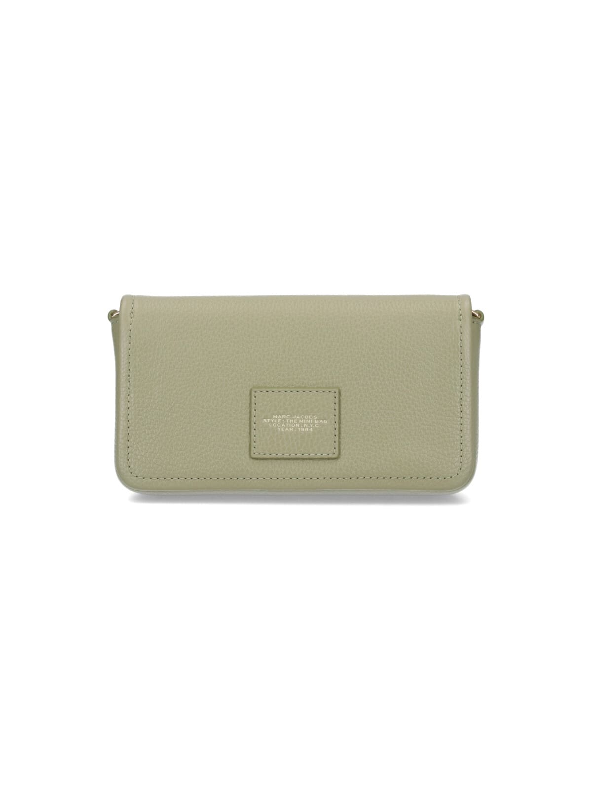 Marc Jacobs Shoulder Bag With Textured Finish And Adjustable Strap In Green