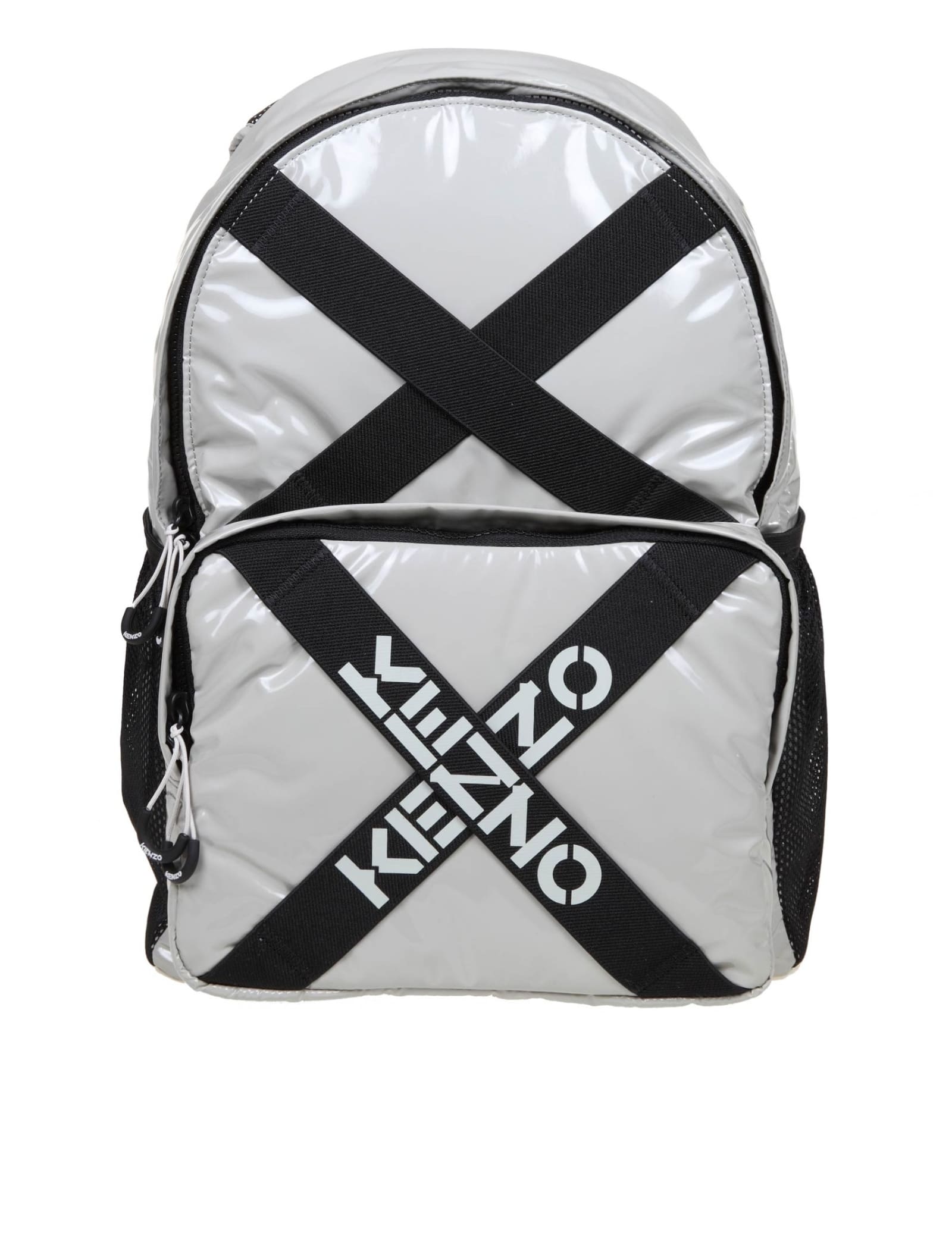 Kenzo Backpack In Gray Fabric