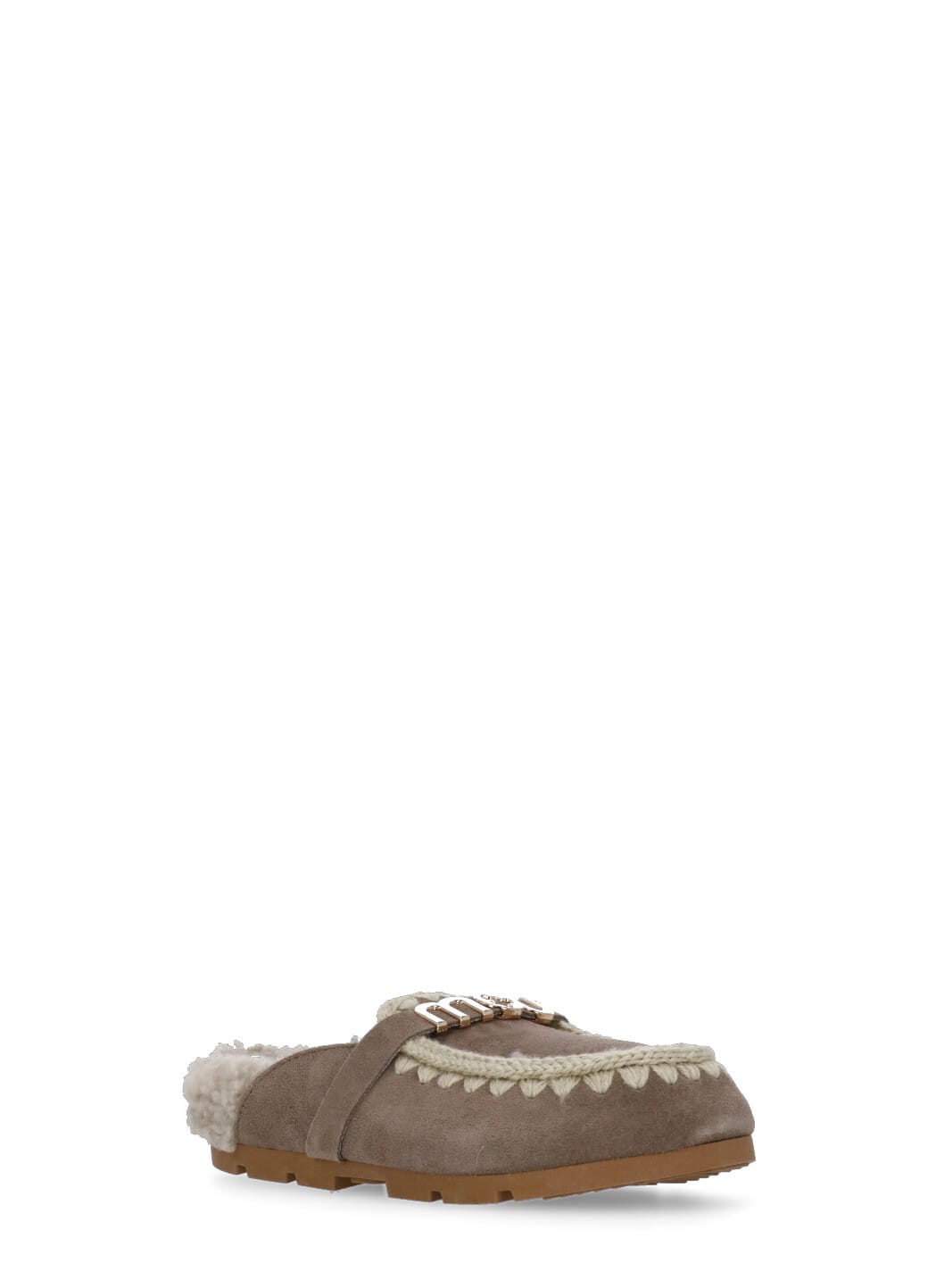 Mou Winter Bio Slide - Logo In Elgry Elephant Grey