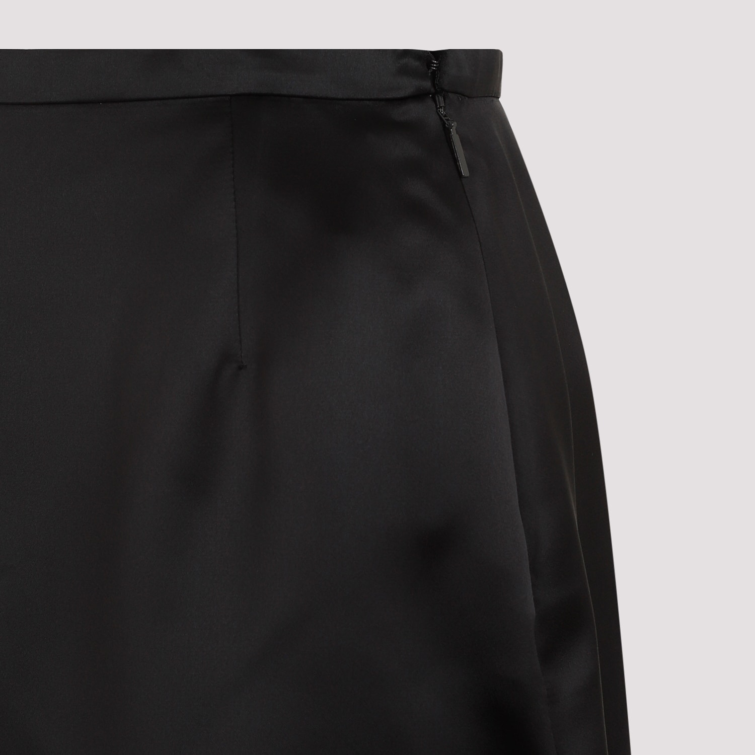 Shop Saint Laurent Skirt In Noir