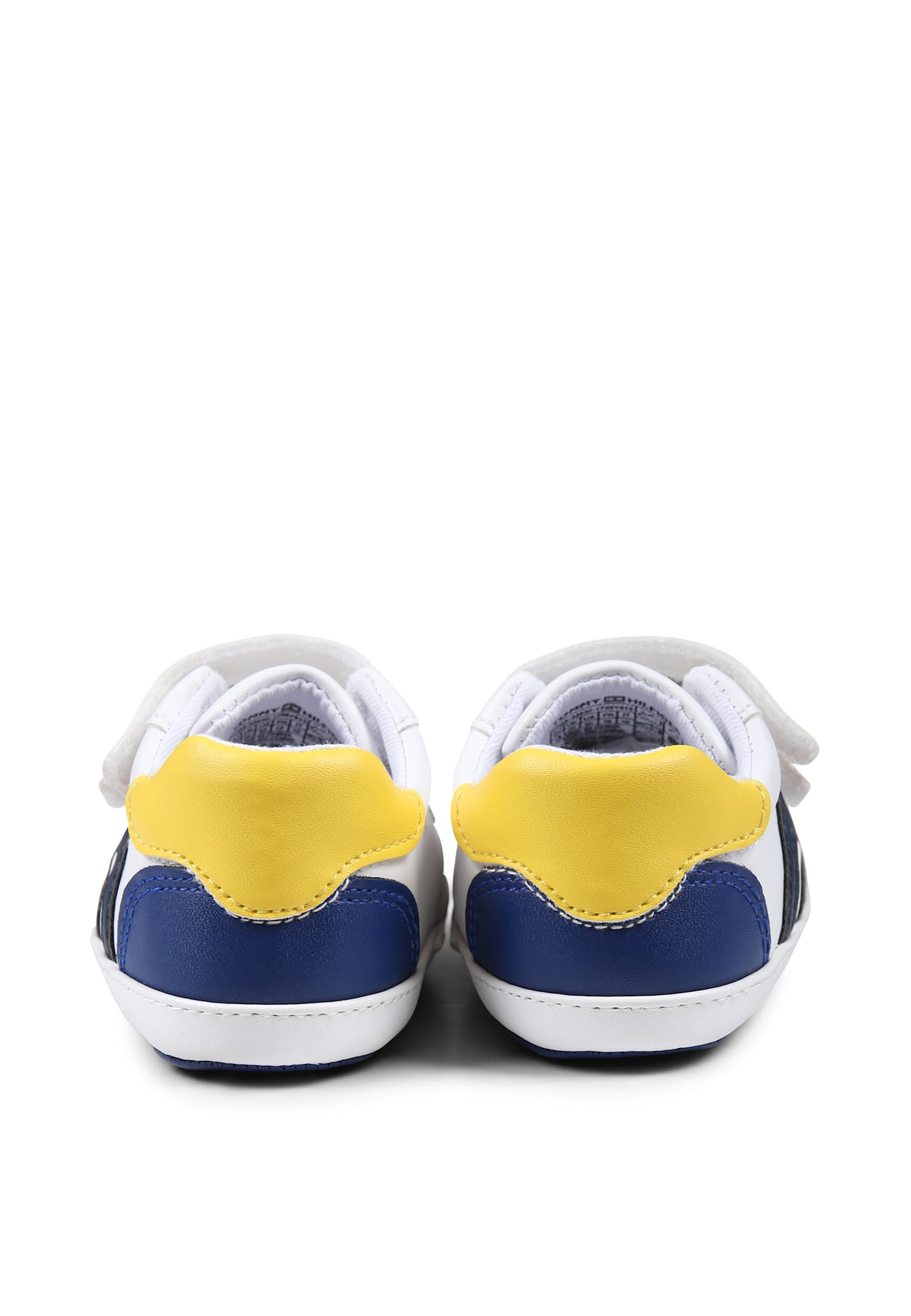 Shop Tommy Hilfiger Multicolor Sneakers For Baby Boy With Logo