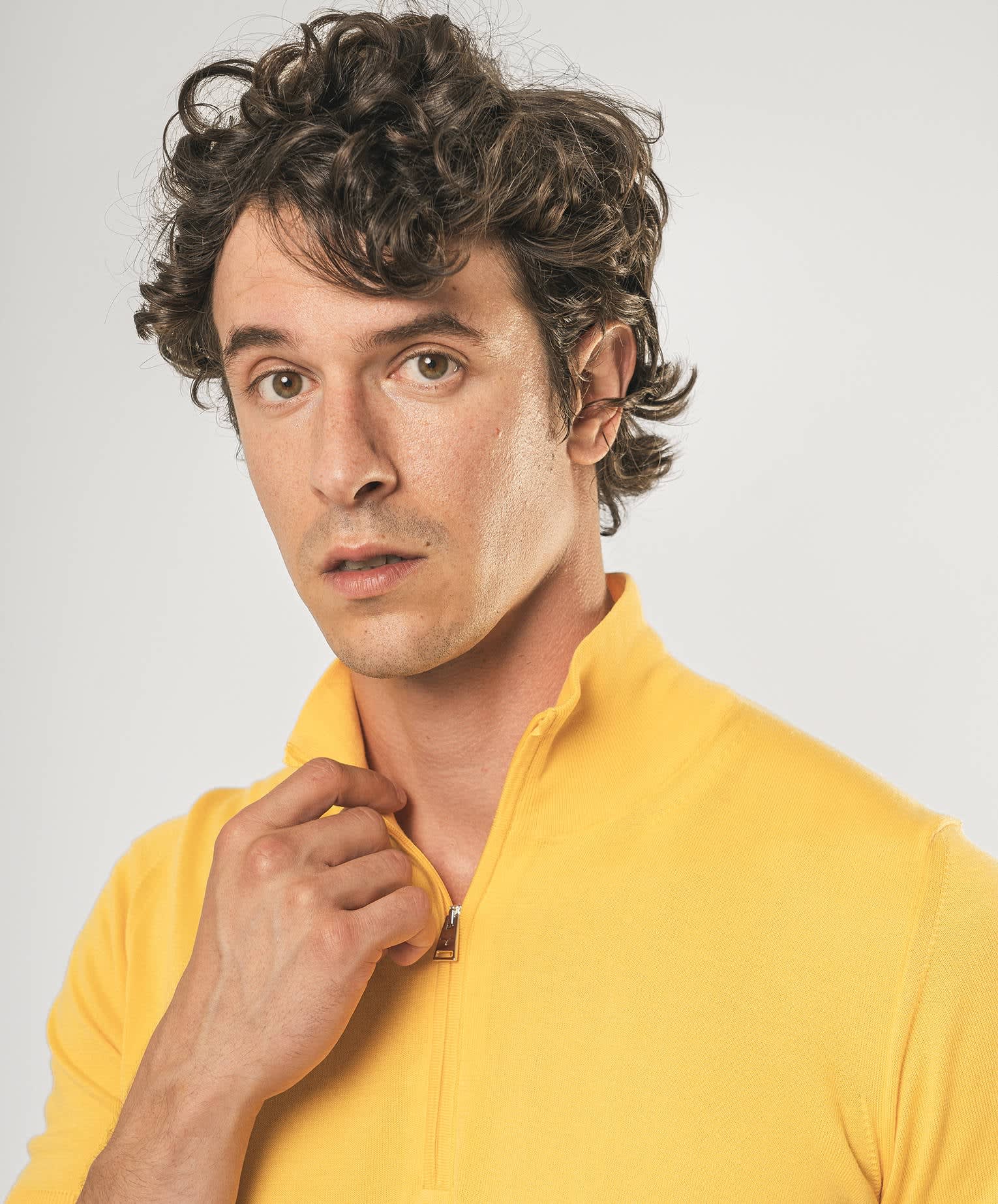 Larusmiani Paul T-shirt With Zip Sweater