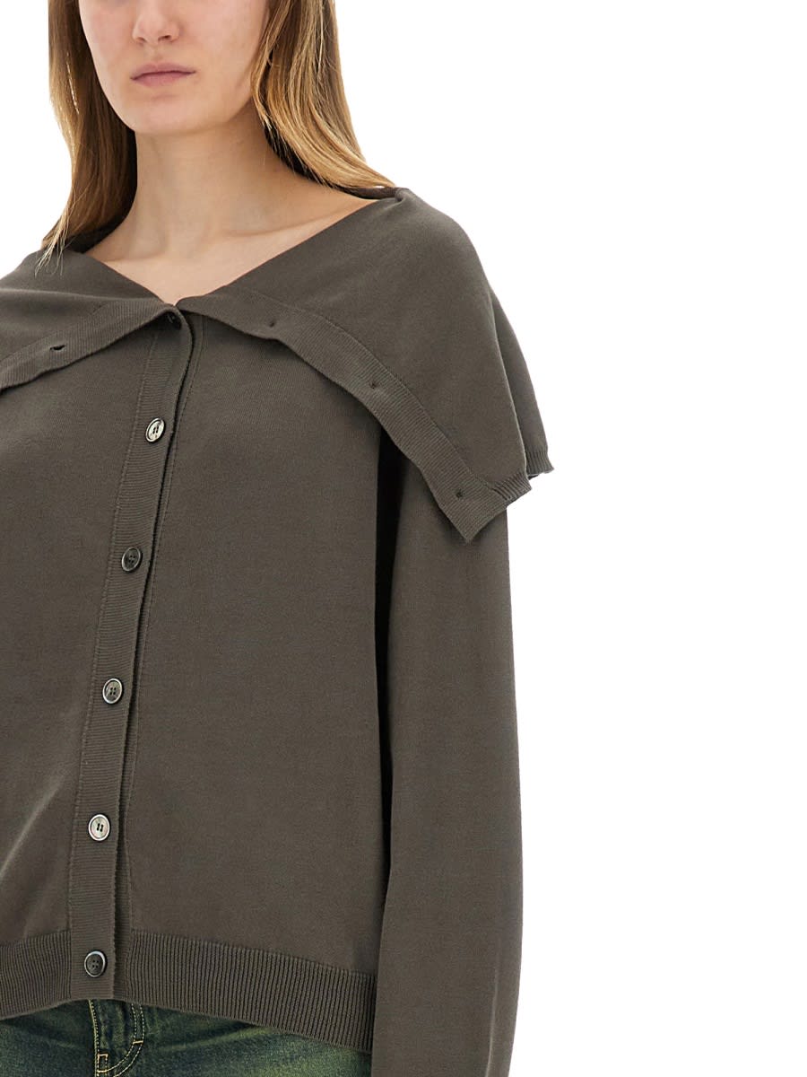 Shop Our Legacy Open Cardigan In Grey