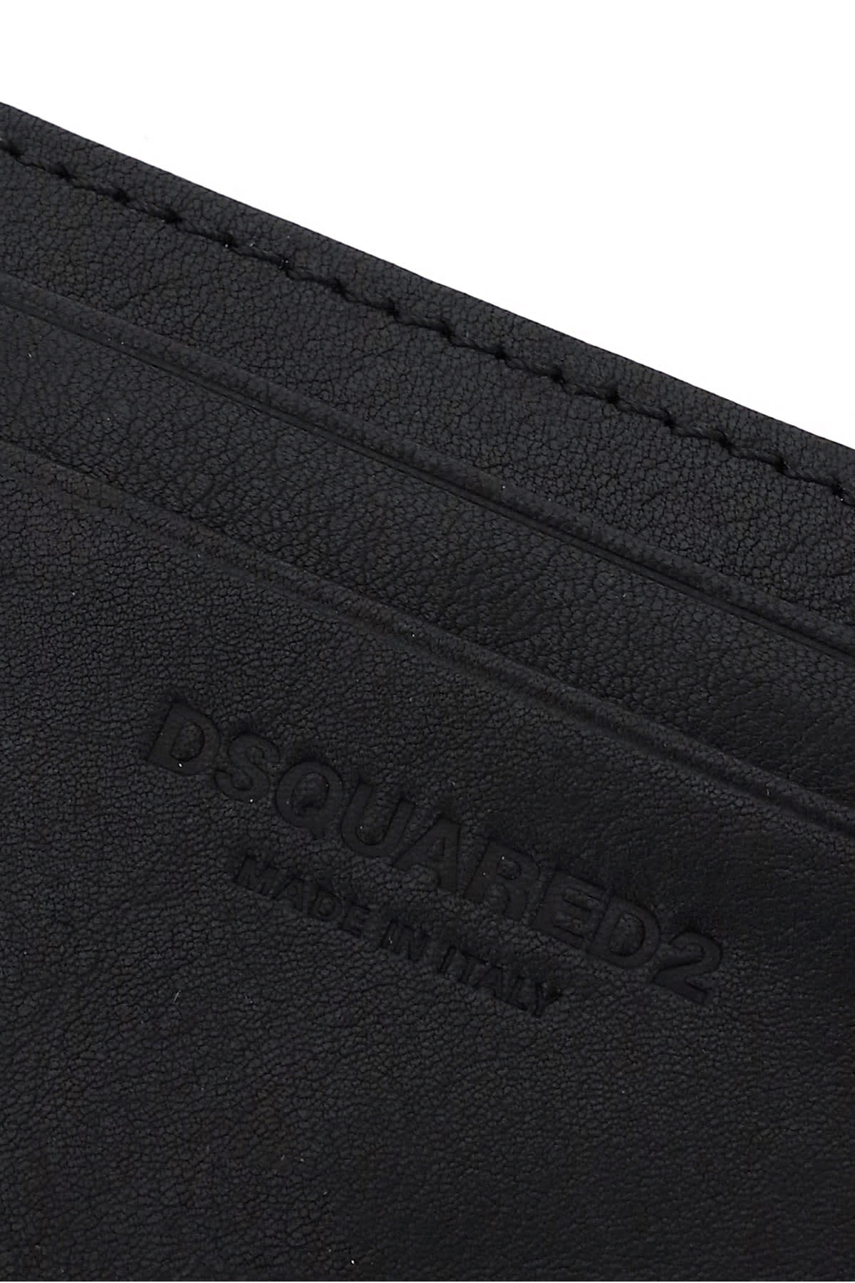 Shop Dsquared2 Icon Print Card Holder In Black