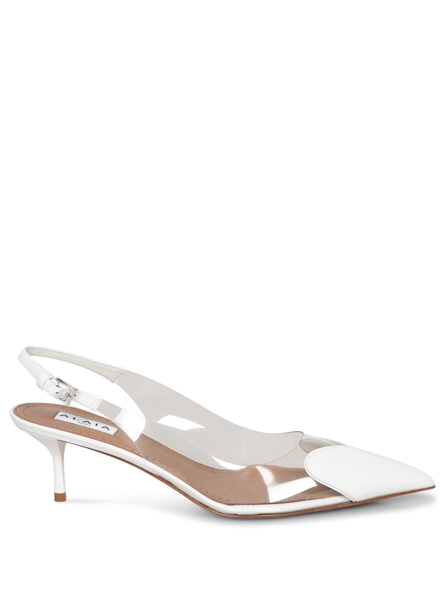 Coeur 55 White Slingback