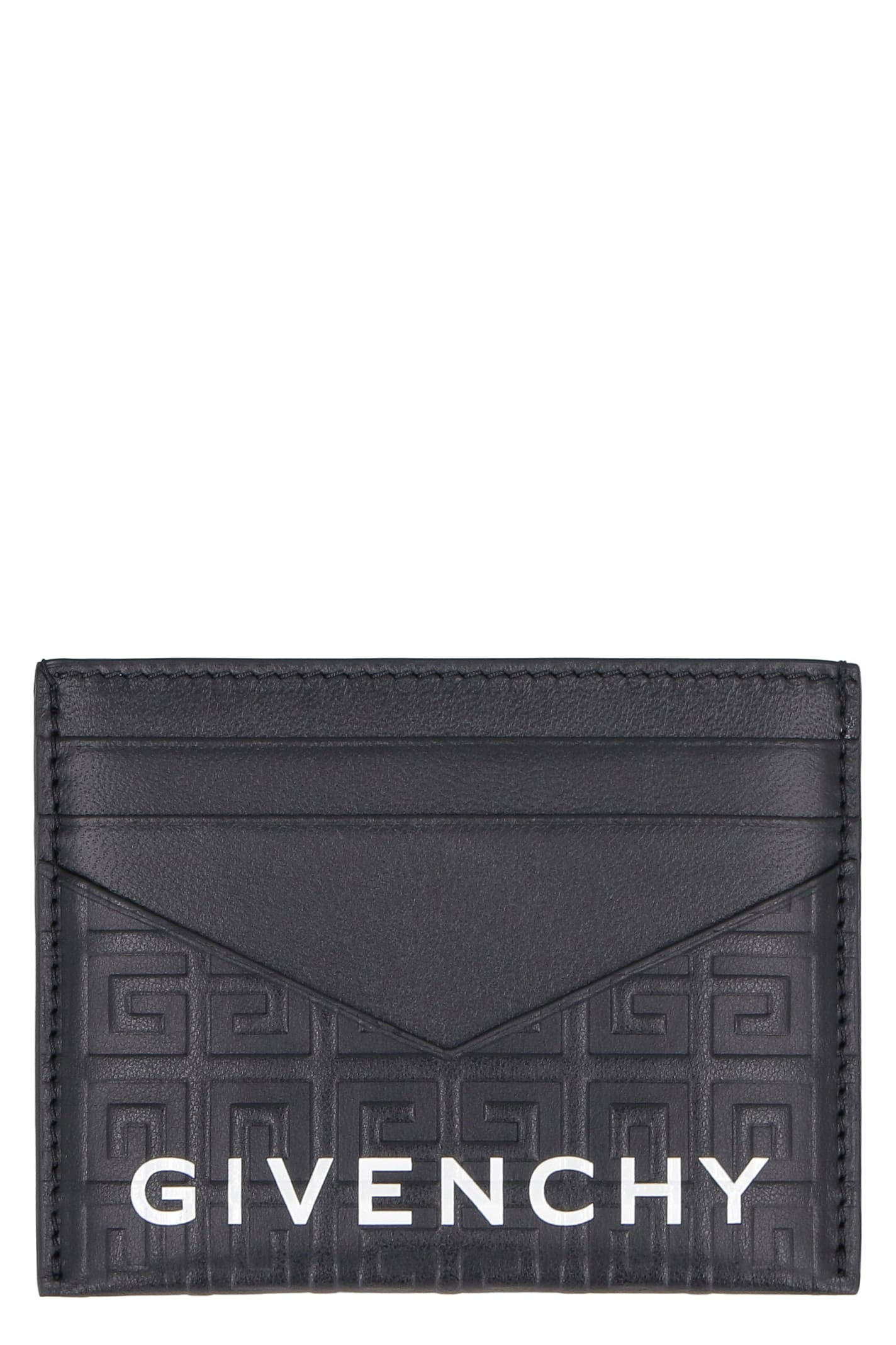 Givenchy G Cut Leather Card Holder