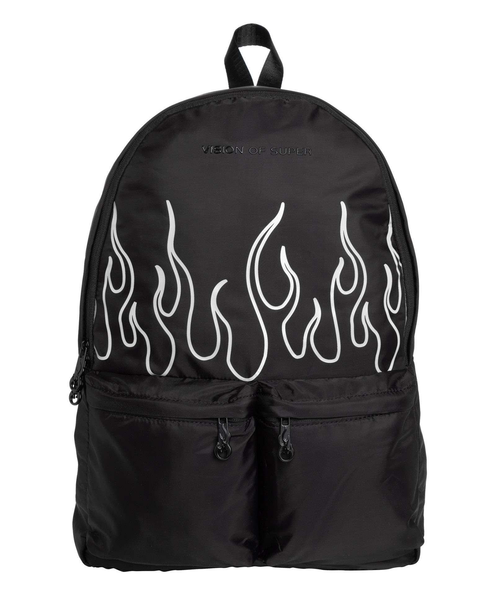 Vision Of Super Flames Backpack In Black